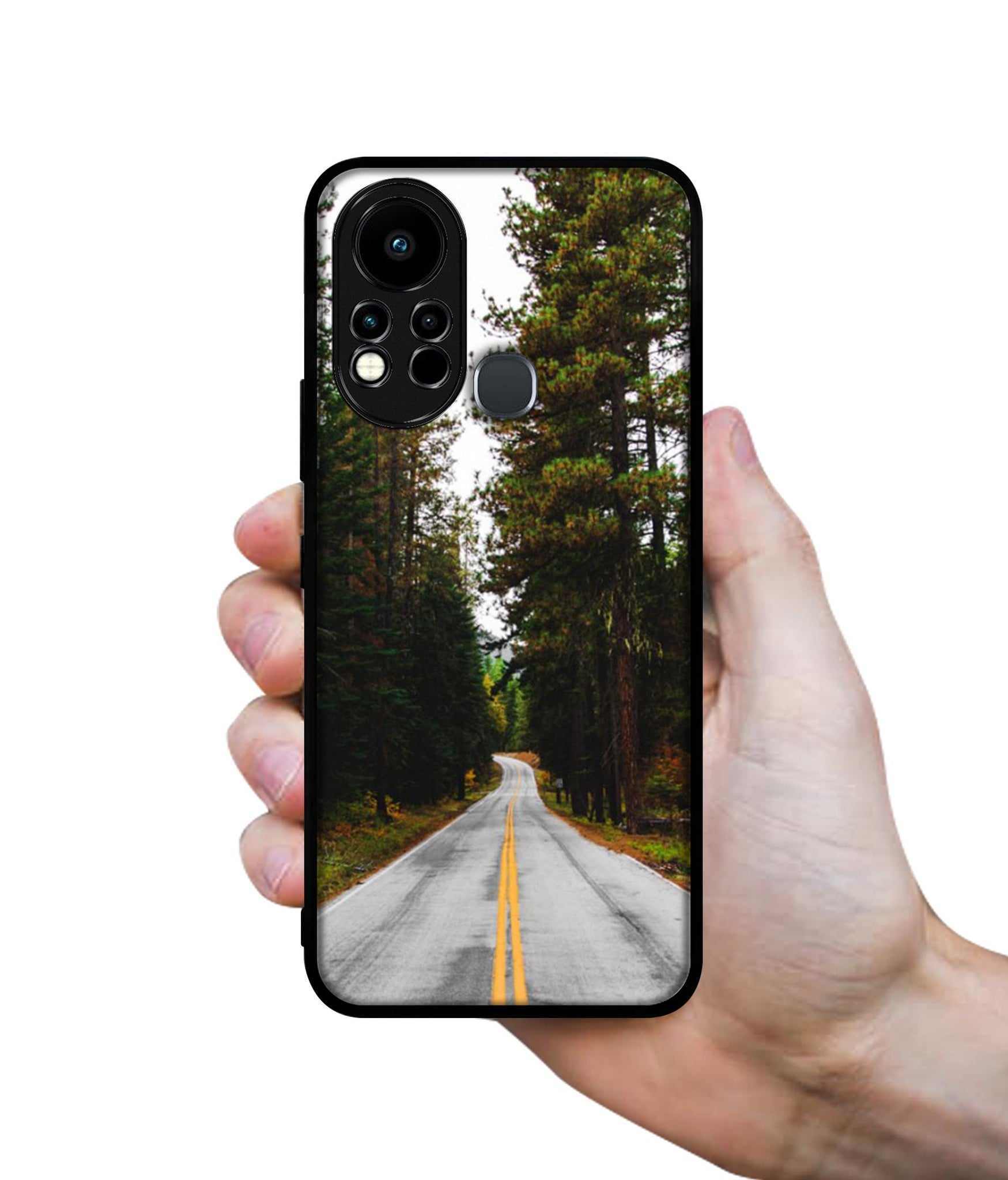 Road Photo Designer 2D Printed Back Case Cover for Infinix Note 11s 4G / Note 11 Pro 4G