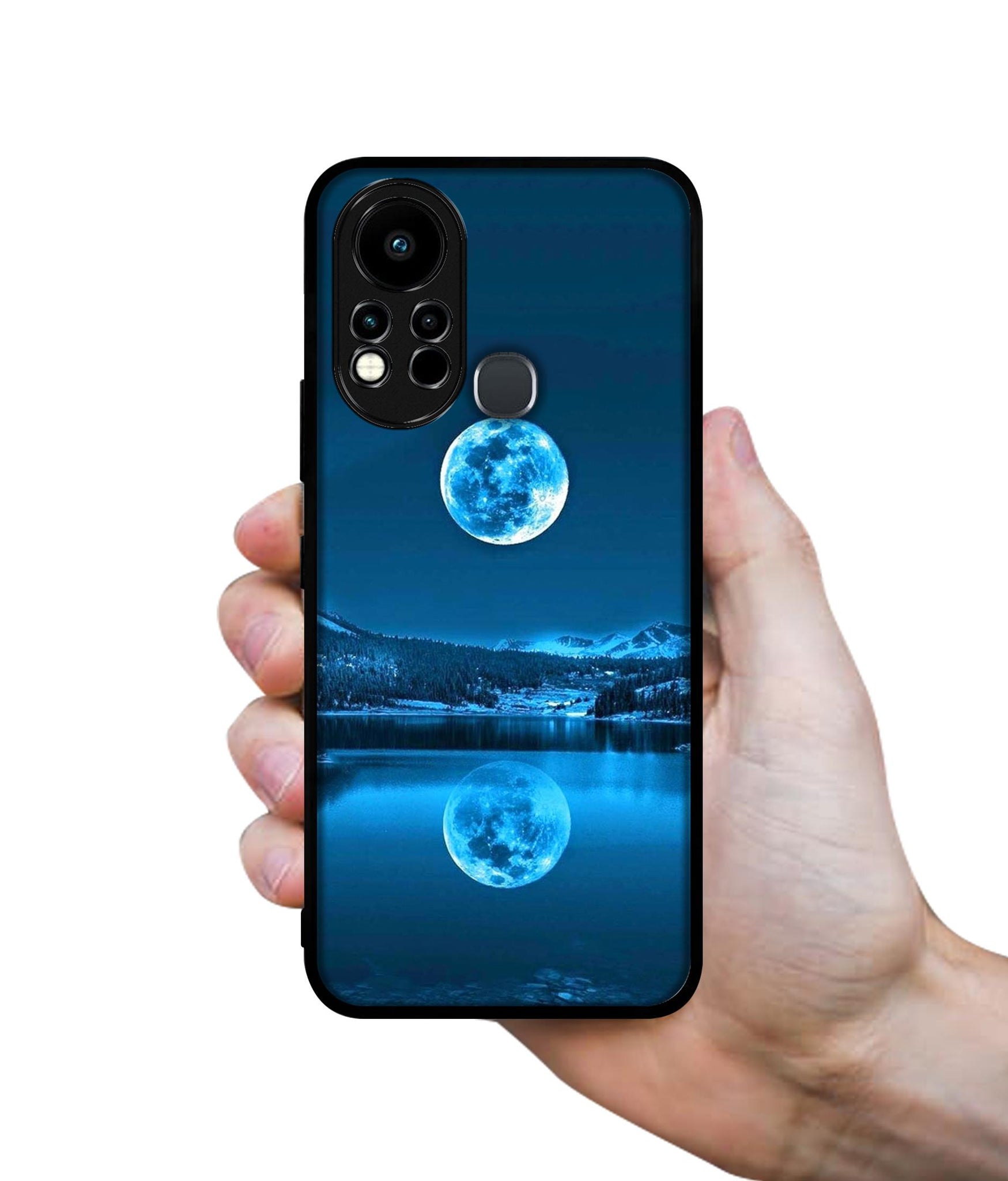 Awesome Moon Designer 2D Printed Back Case Cover for Infinix Note 11s 4G / Note 11 Pro 4G