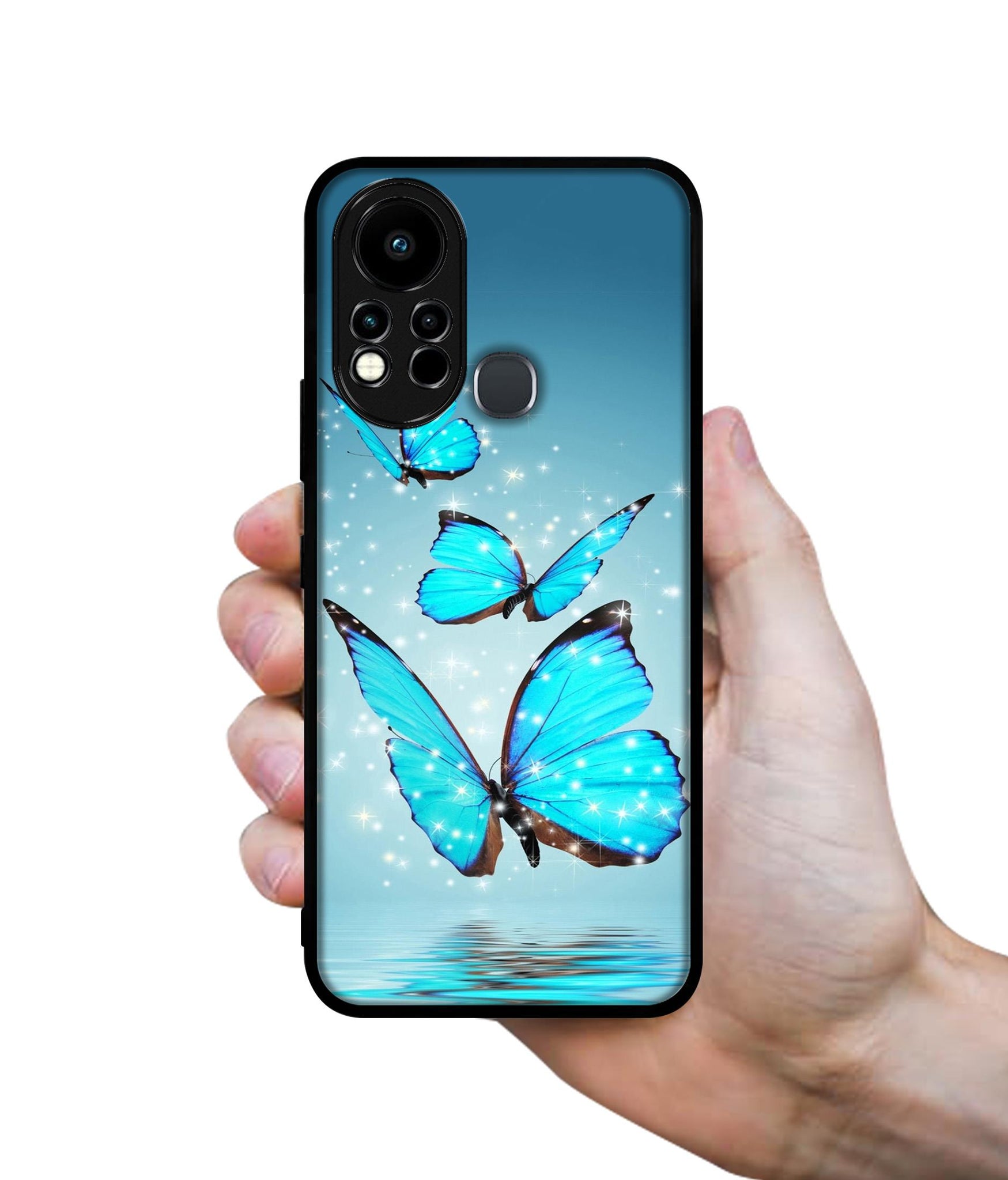 Flying Butterflies Designer 2D Printed Back Case Cover for Infinix Note 11s 4G / Note 11 Pro 4G
