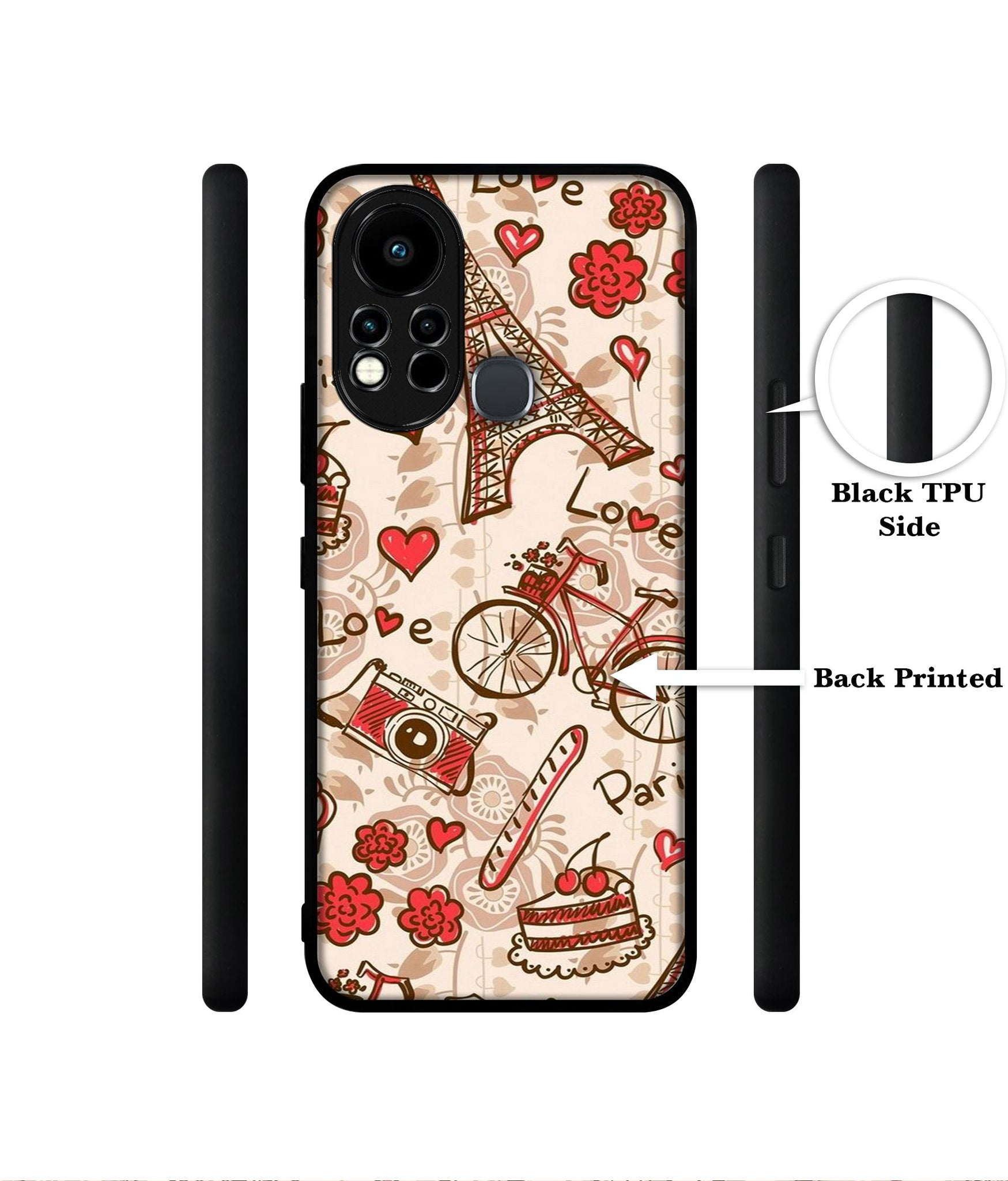 Vintage Paris Designer 2D Printed Back Case Cover for Infinix Note 11s 4G / Note 11 Pro 4G