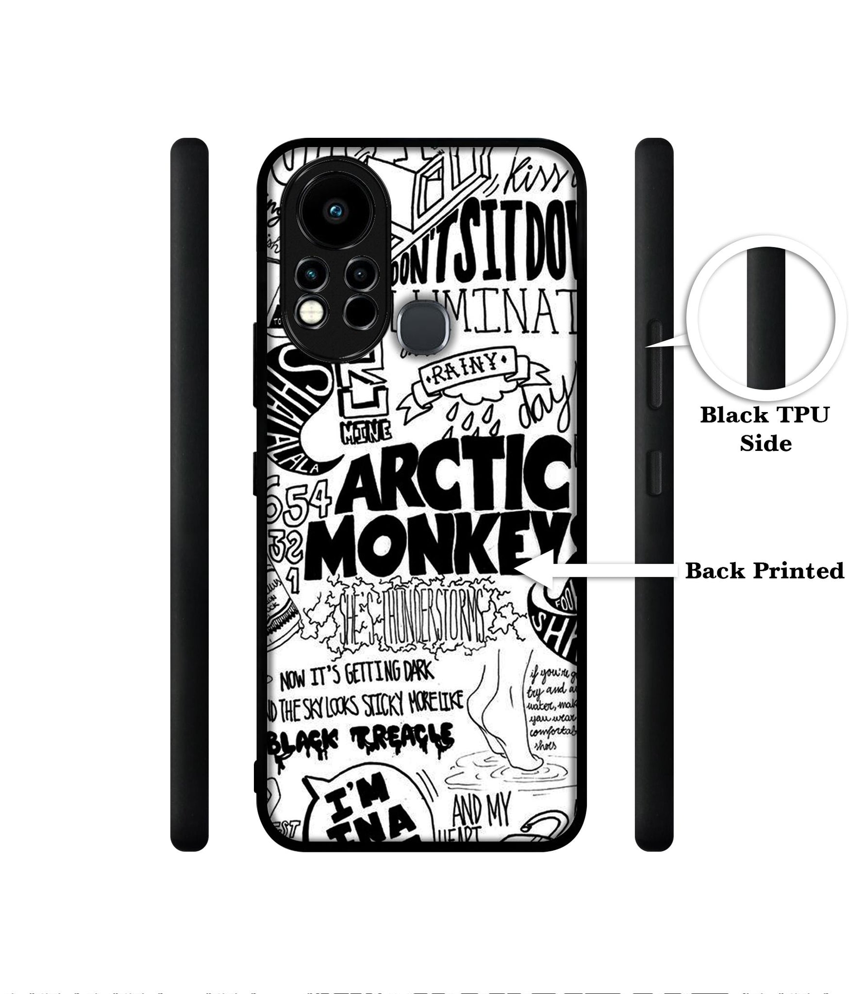 Arctic Monkeys Pattern Designer 2D Printed Back Case Cover for Infinix Note 11s 4G / Note 11 Pro 4G