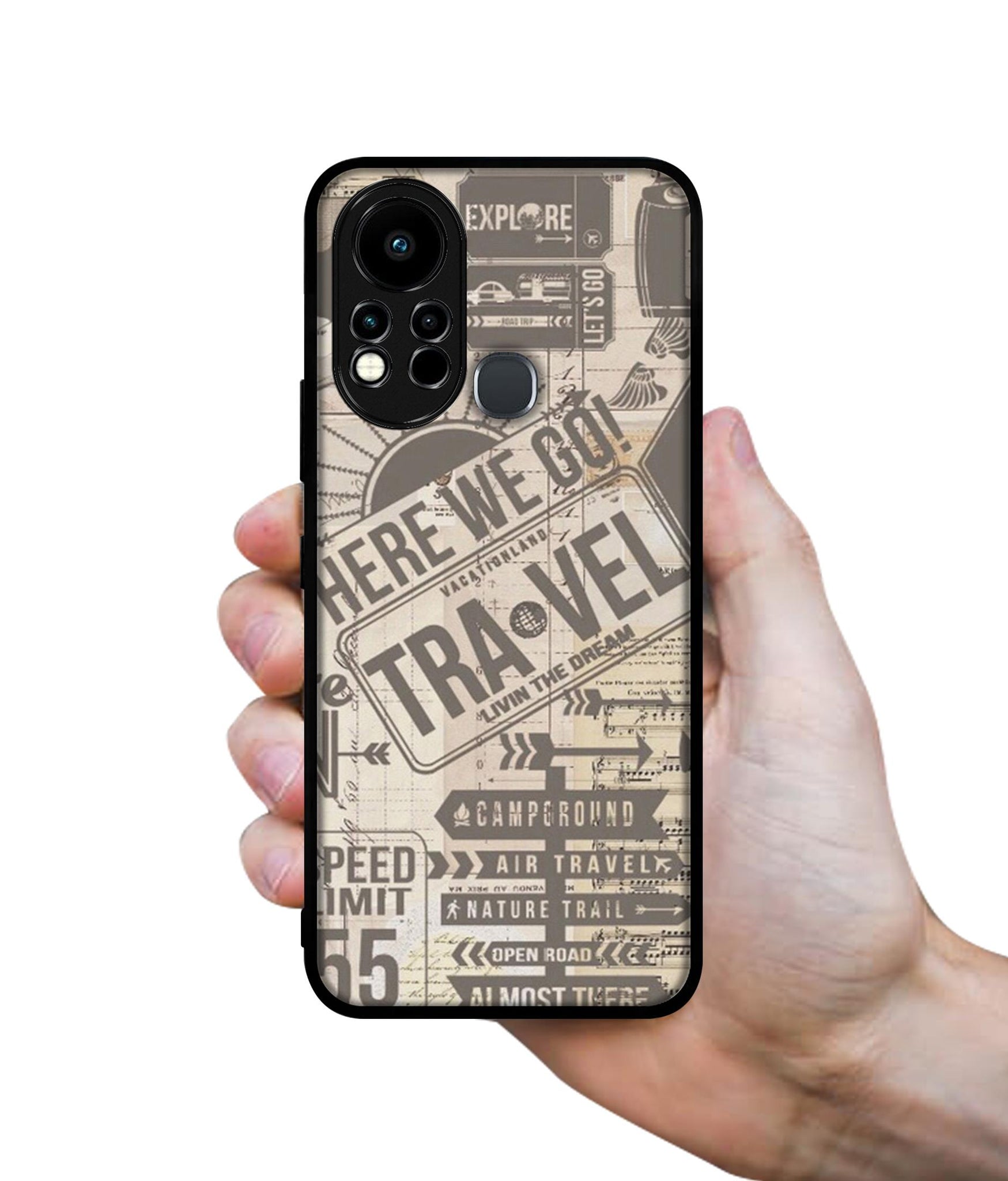 Travel Designer 2D Printed Back Case Cover for Infinix Note 11s 4G / Note 11 Pro 4G