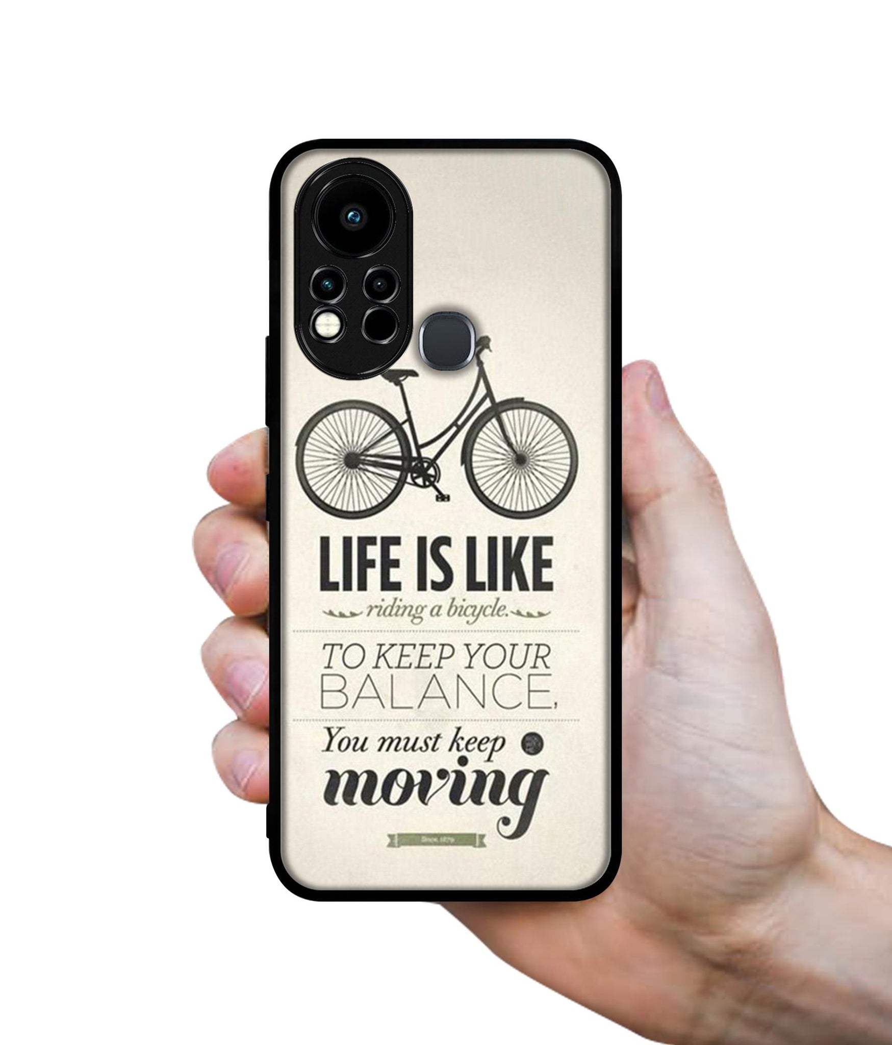 Life is Like Moving Designer 2D Printed Back Case Cover for Infinix Note 11s 4G / Note 11 Pro 4G