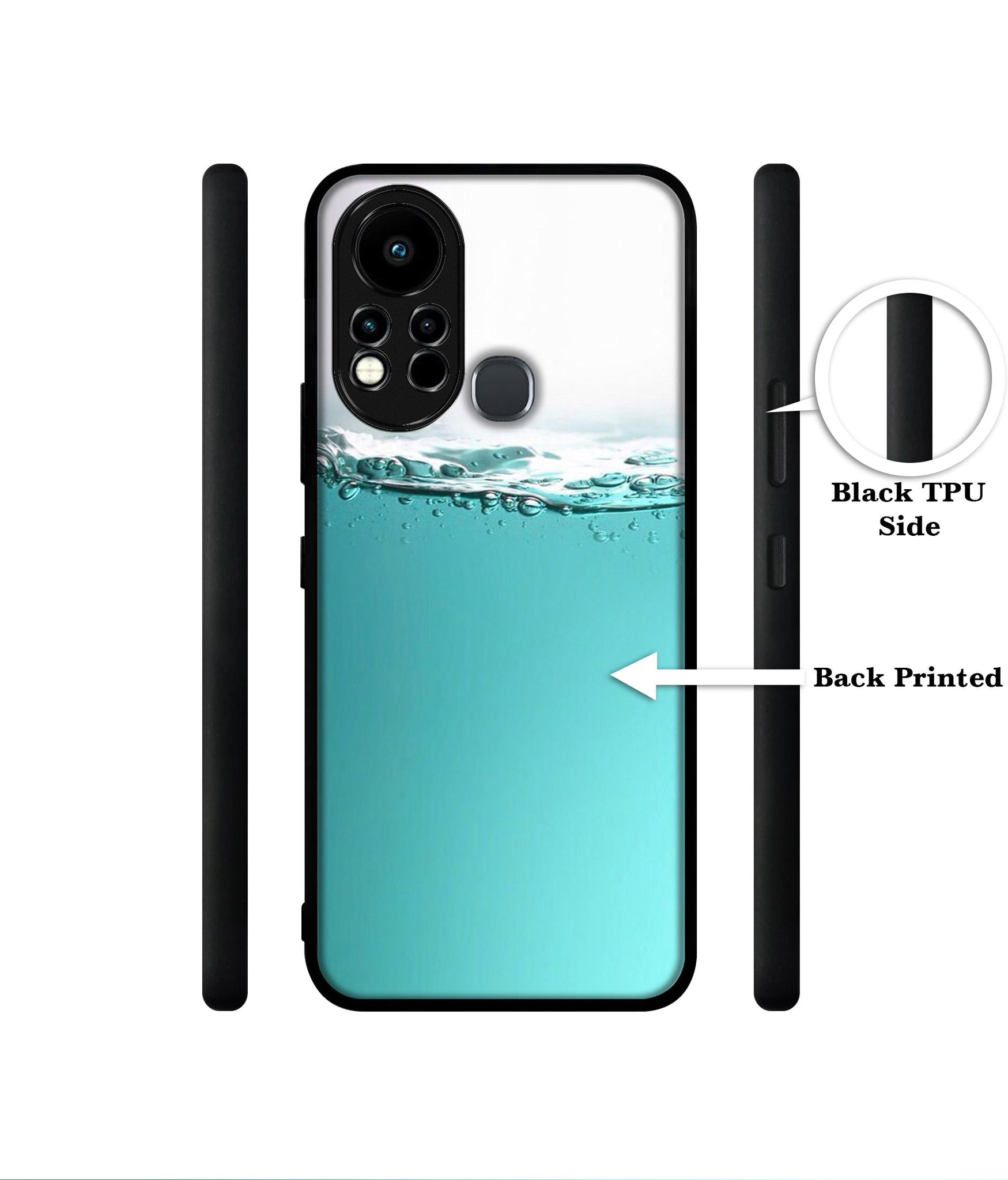 Half Fill Designer 2D Printed Back Case Cover for Infinix Note 11s 4G / Note 11 Pro 4G