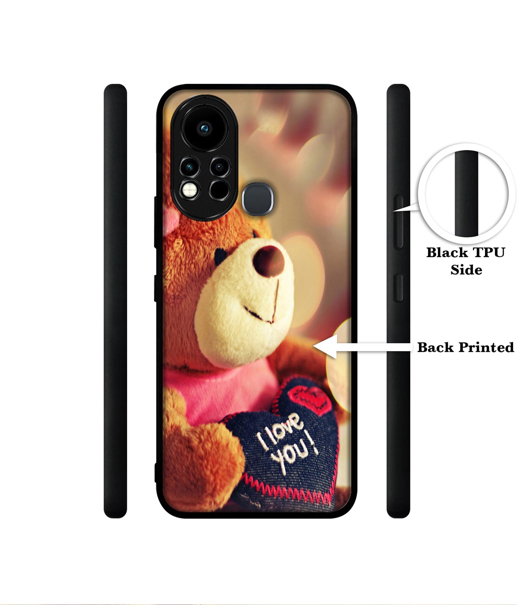 Teddy Bear Designer 2D Printed Back Case Cover for Infinix Note 11s 4G / Note 11 Pro 4G