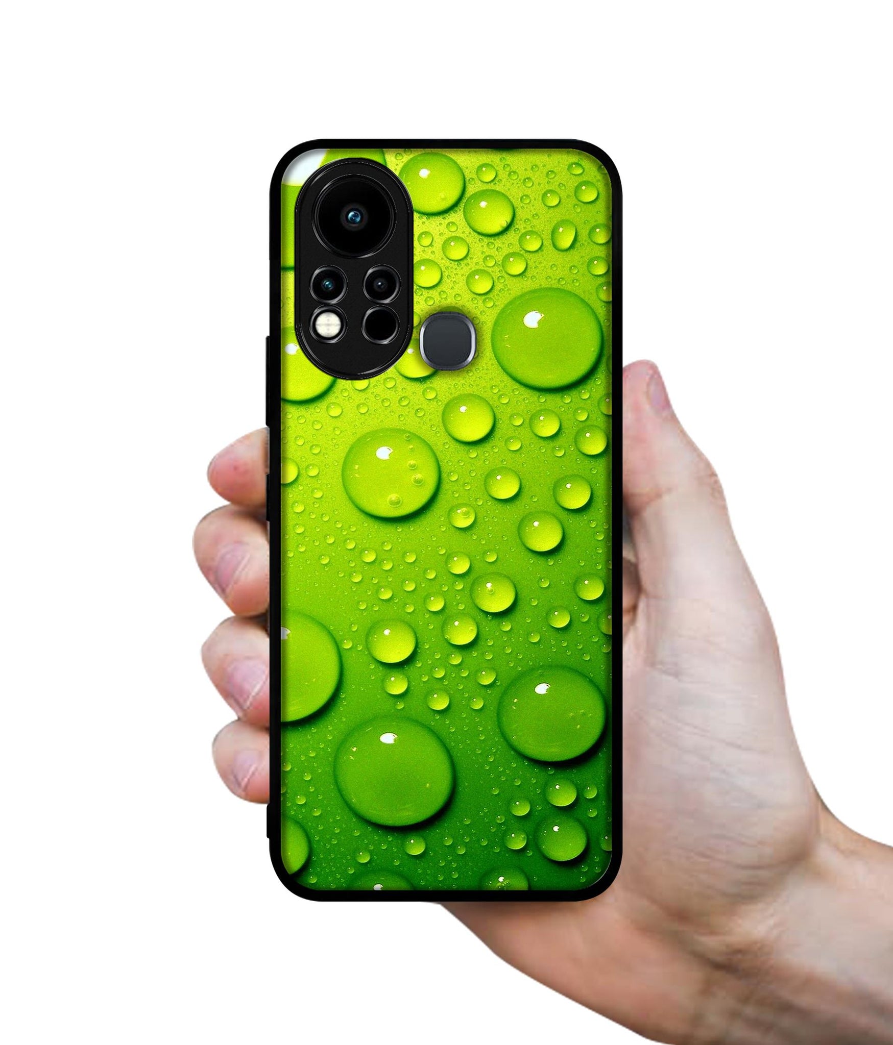 Green Bubbles Designer 2D Printed Back Case Cover for Infinix Note 11s 4G / Note 11 Pro 4G