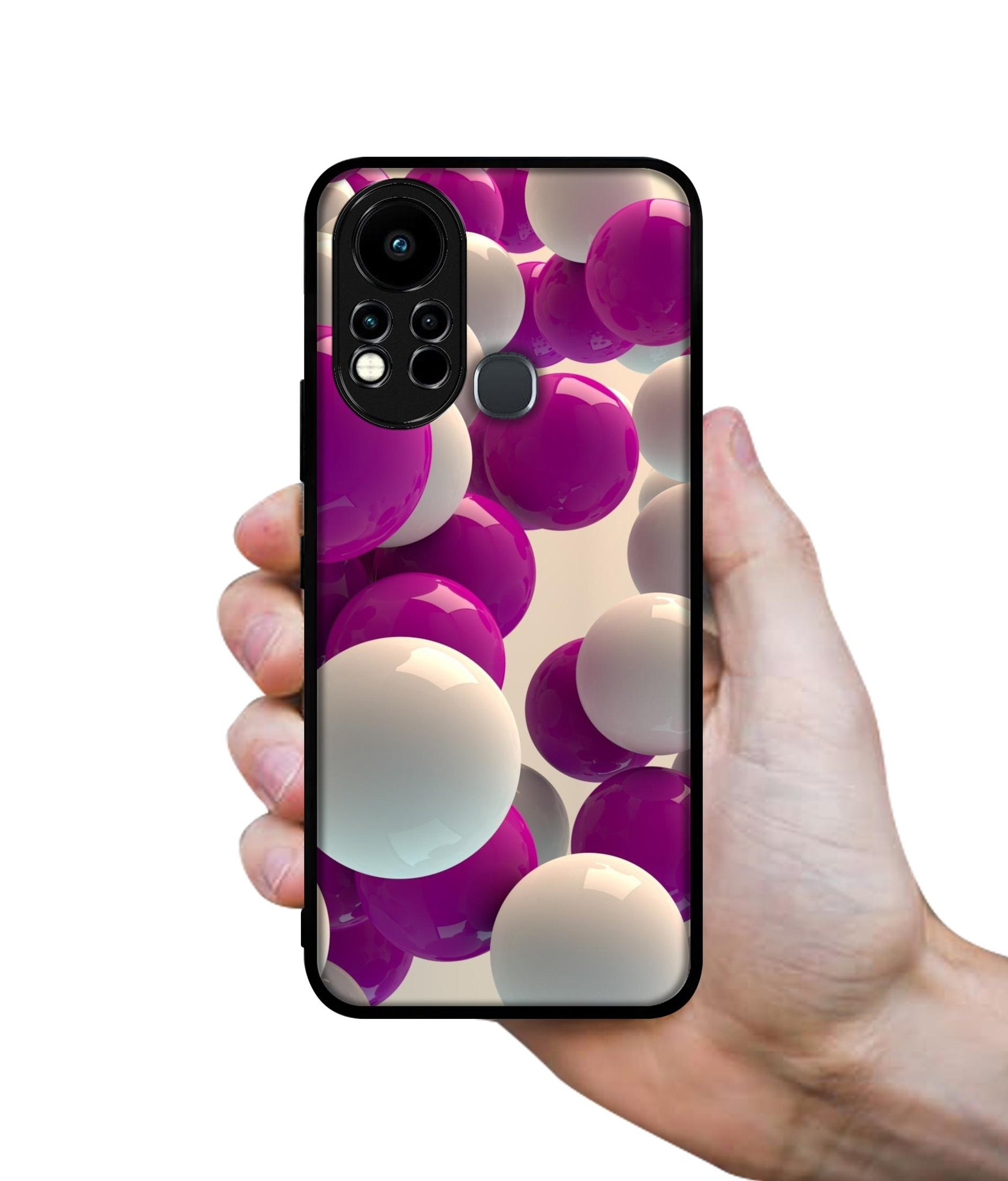 3D Balloons Designer 2D Printed Back Case Cover for Infinix Note 11s 4G / Note 11 Pro 4G