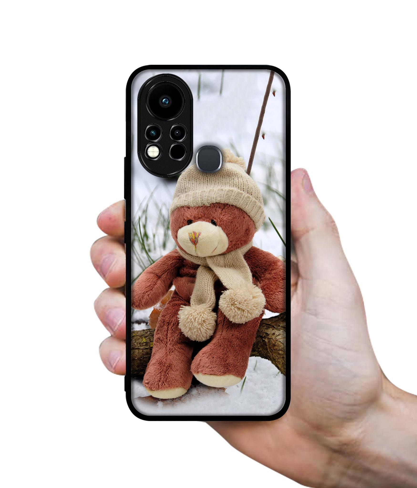 Woolen Bear Designer 2D Printed Back Case Cover for Infinix Note 11s 4G / Note 11 Pro 4G