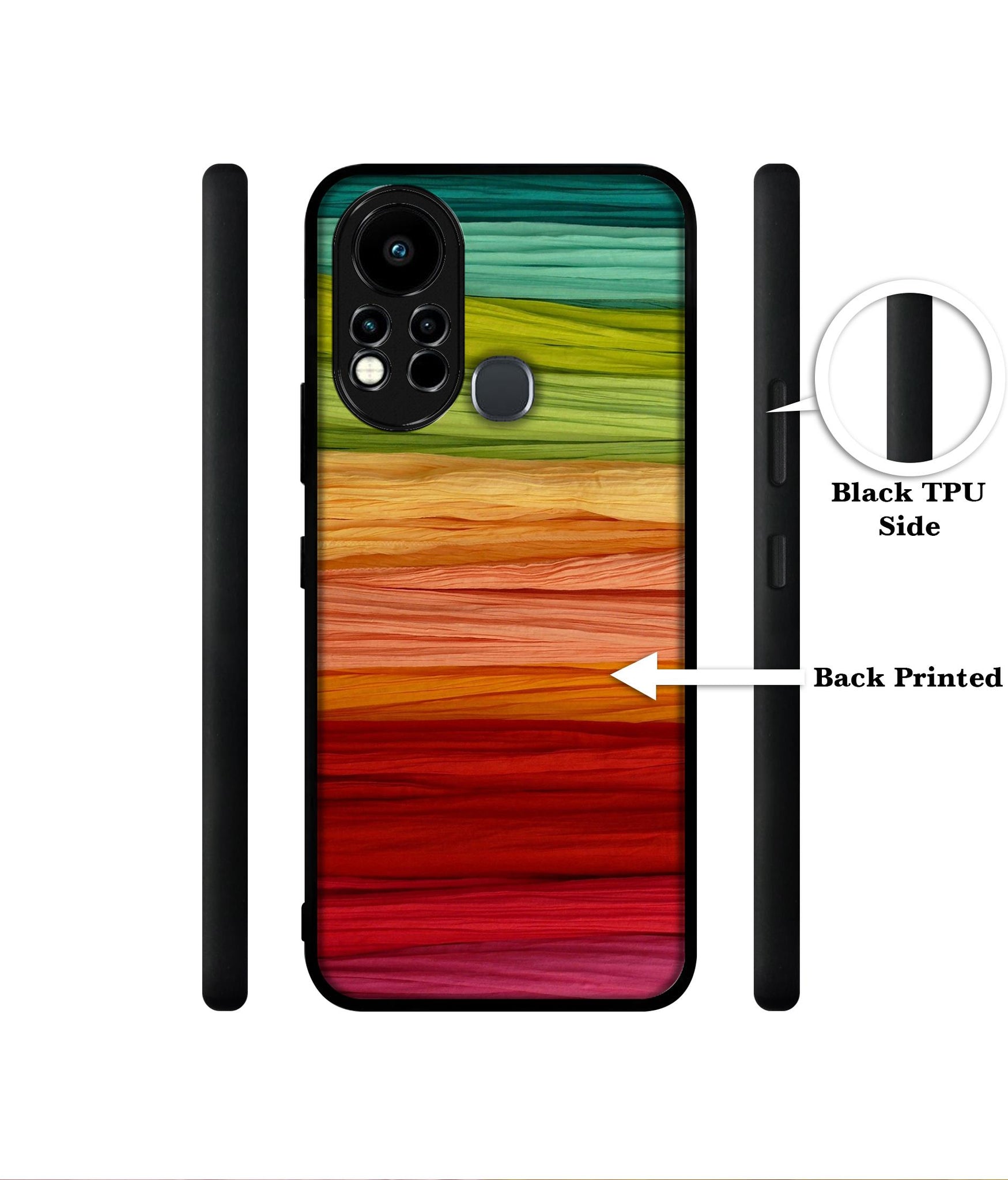 Colorful Thread Designer 2D Printed Back Case Cover for Infinix Note 11s 4G / Note 11 Pro 4G