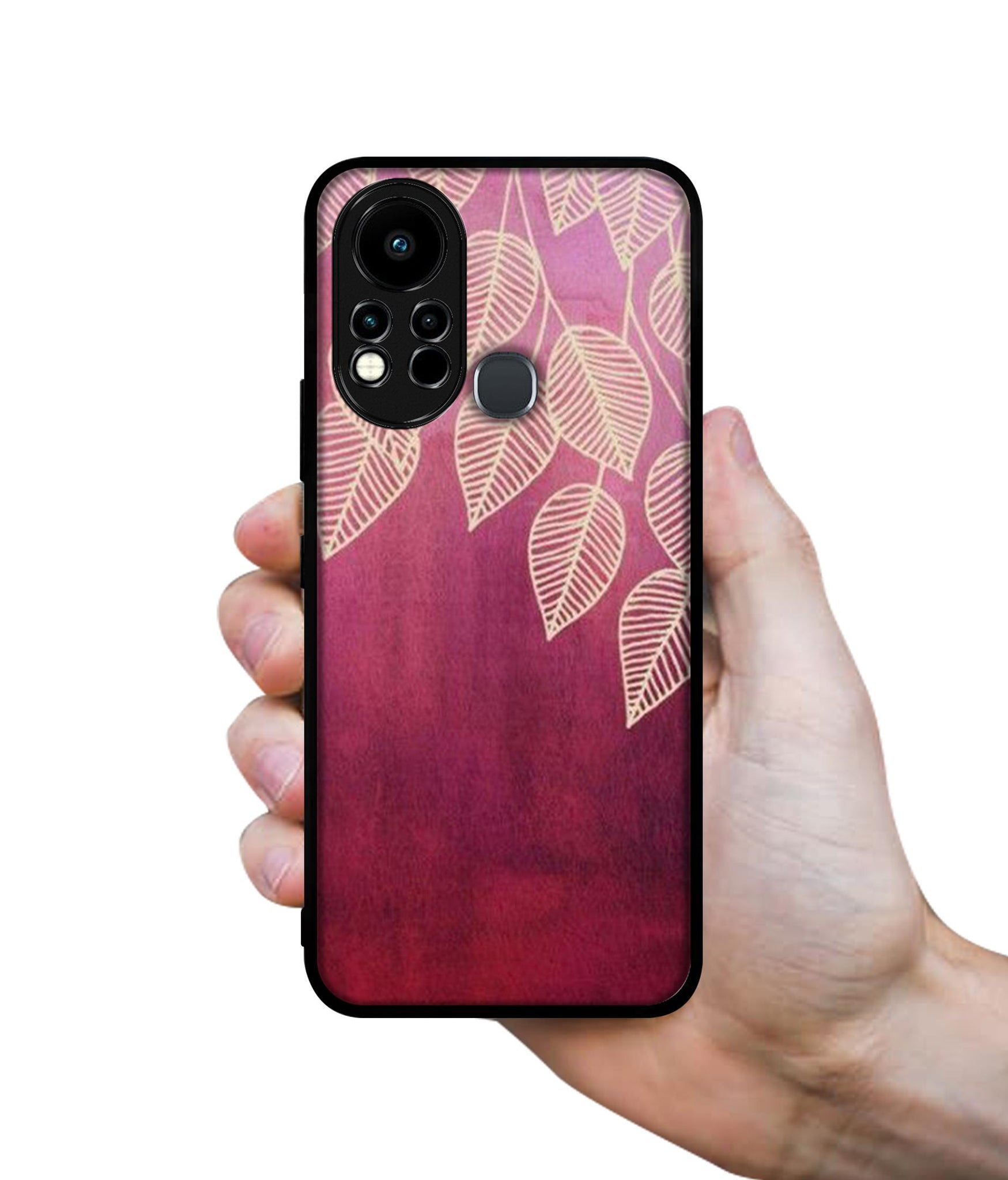 Leaf Pattern Designer 2D Printed Back Case Cover for Infinix Note 11s 4G / Note 11 Pro 4G