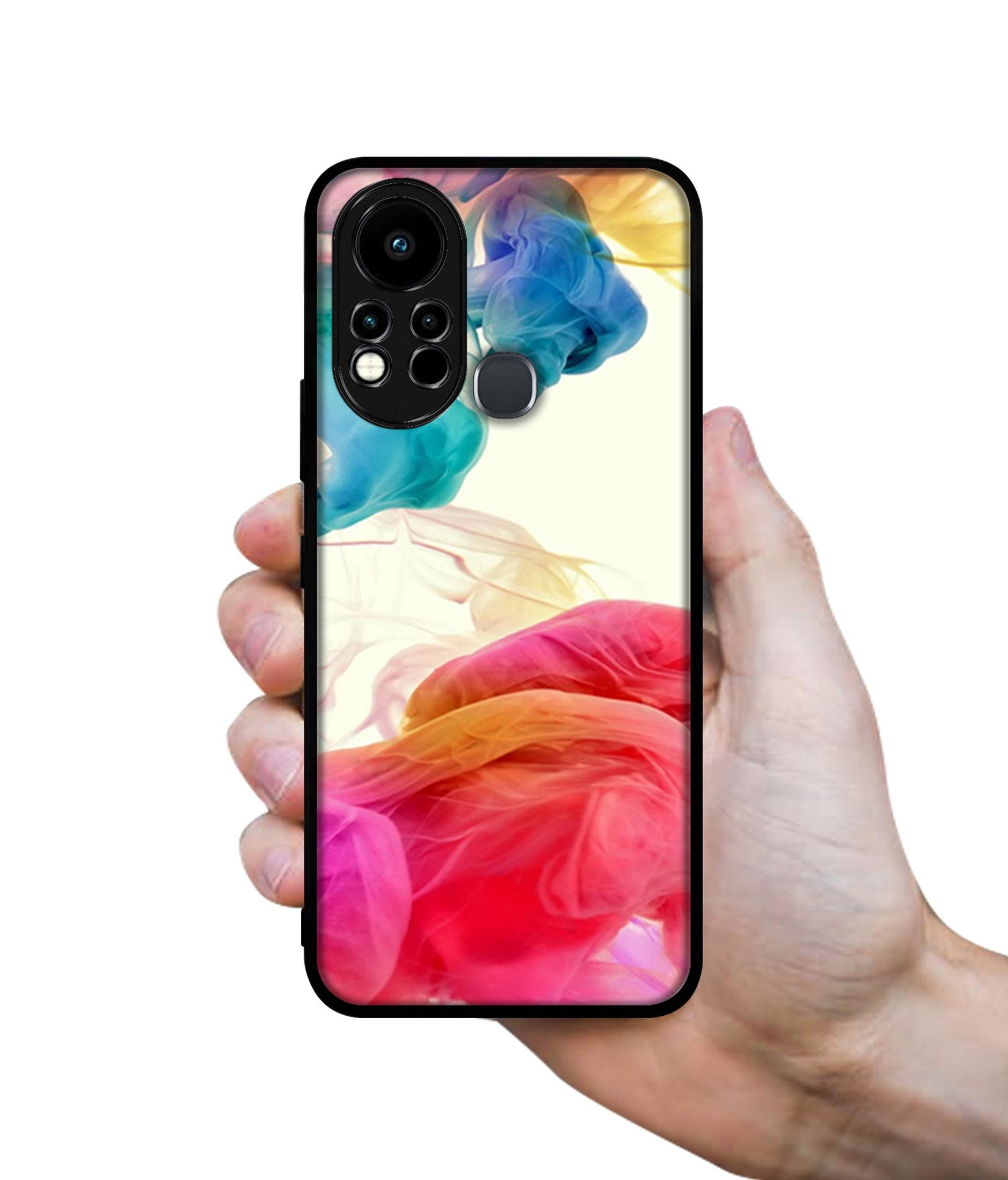 Colored Smoke Designer 2D Printed Back Case Cover for Infinix Note 11s 4G / Note 11 Pro 4G