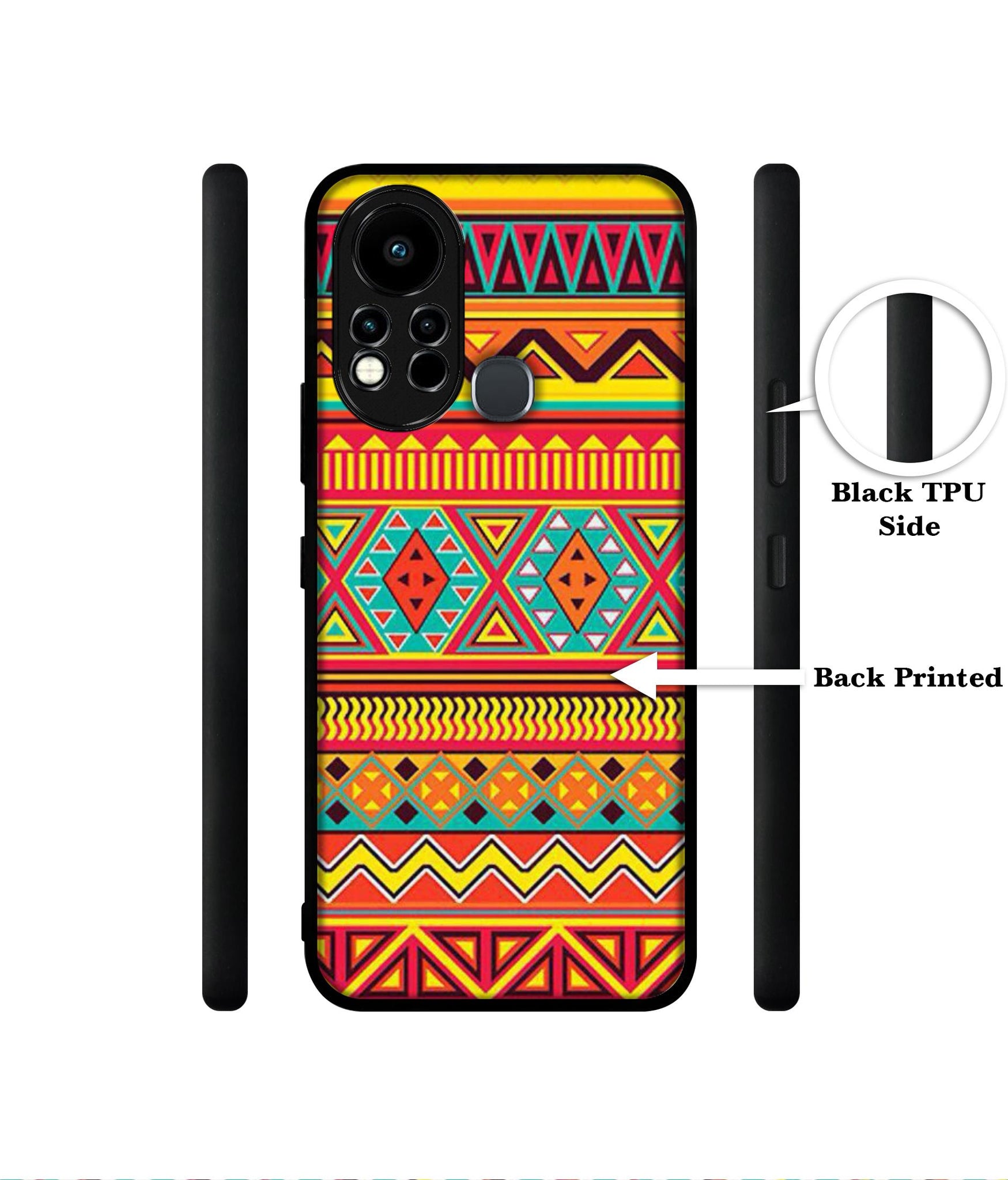 Artistic Rangoli Designer 2D Printed Back Case Cover for Infinix Note 11s 4G / Note 11 Pro 4G
