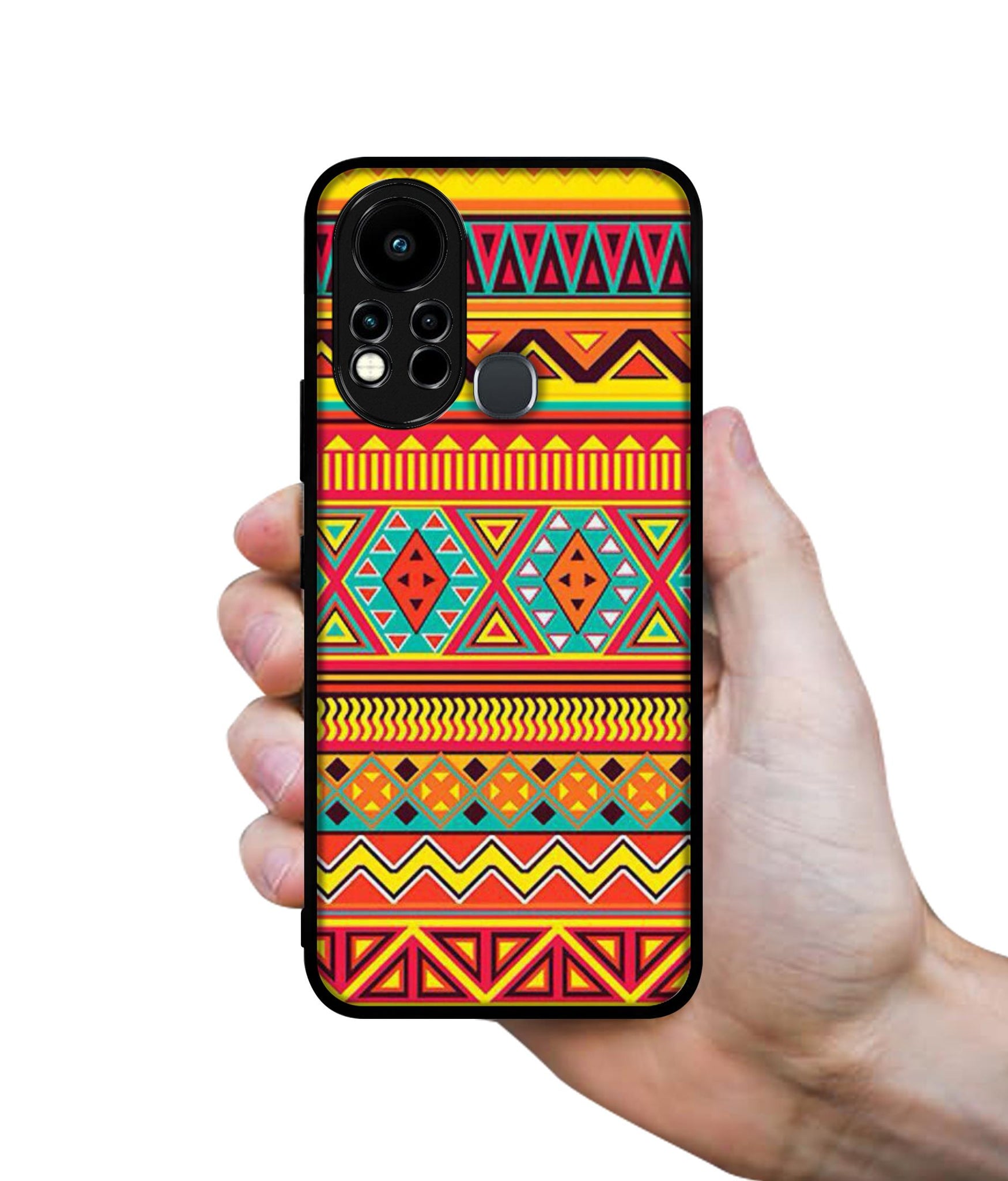 Artistic Rangoli Designer 2D Printed Back Case Cover for Infinix Note 11s 4G / Note 11 Pro 4G