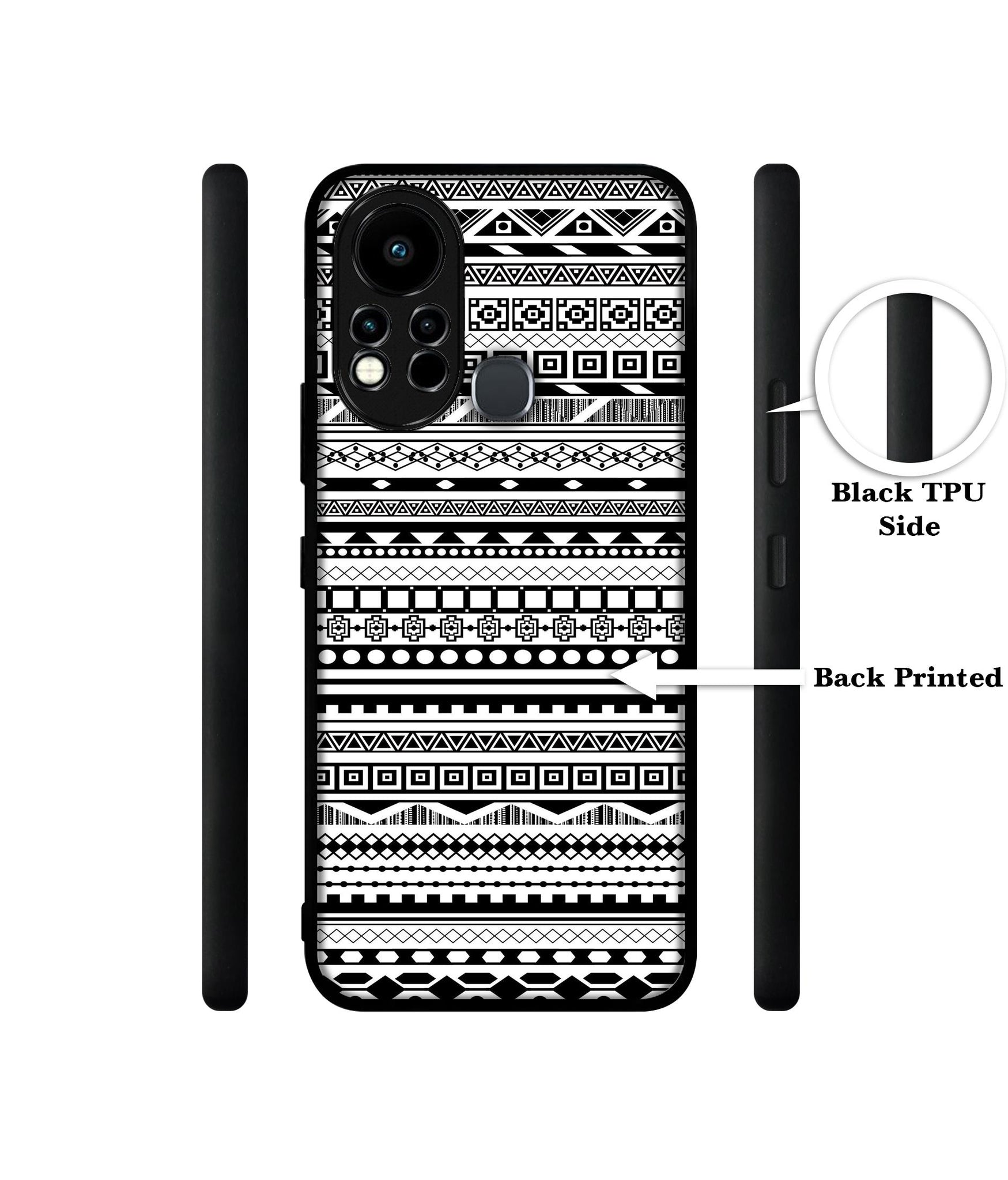 Black & White Patterns Designer 2D Printed Back Case Cover for Infinix Note 11s 4G / Note 11 Pro 4G