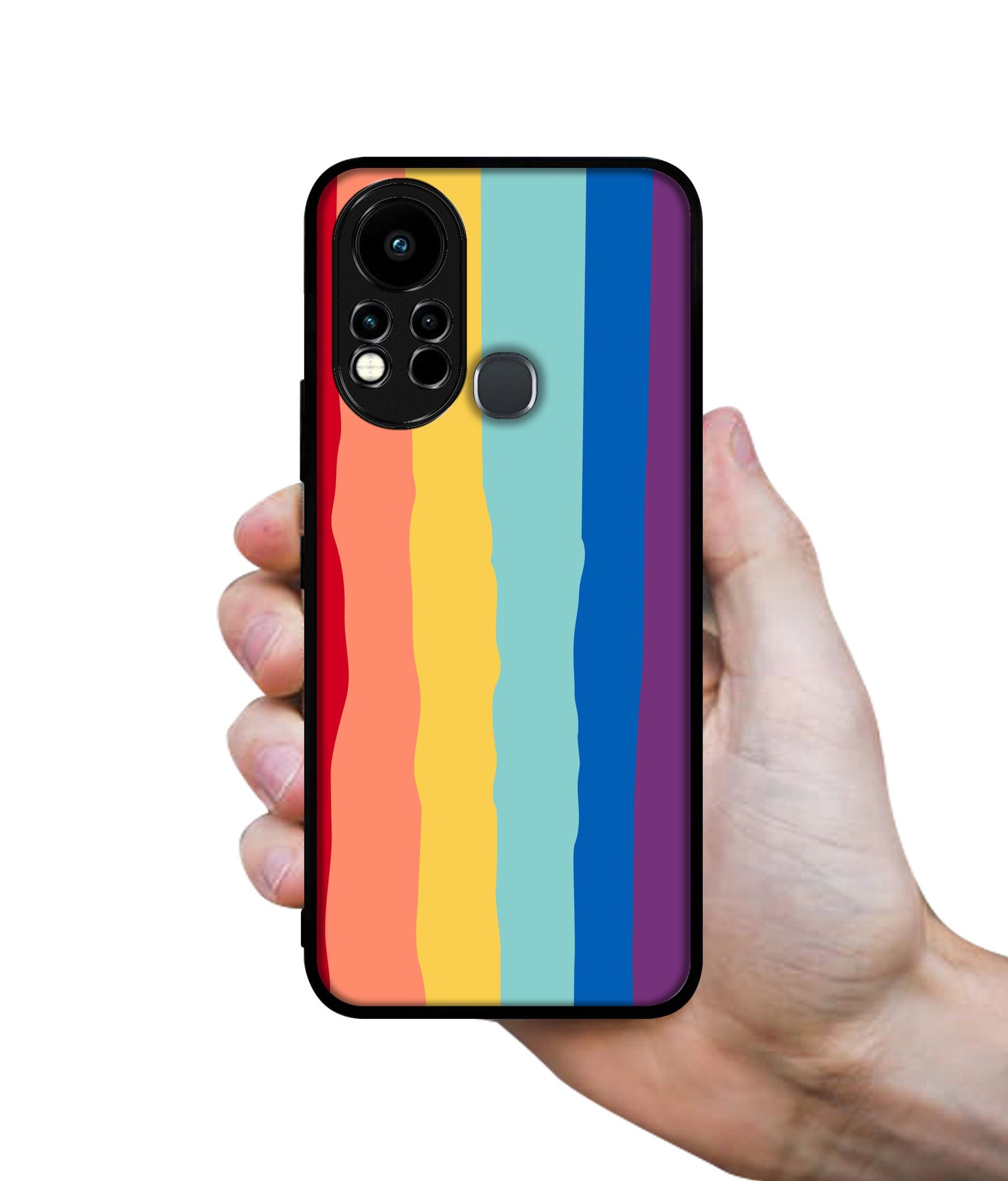 Rainbow Designer 2D Printed Back Case Cover for Infinix Note 11s 4G / Note 11 Pro 4G