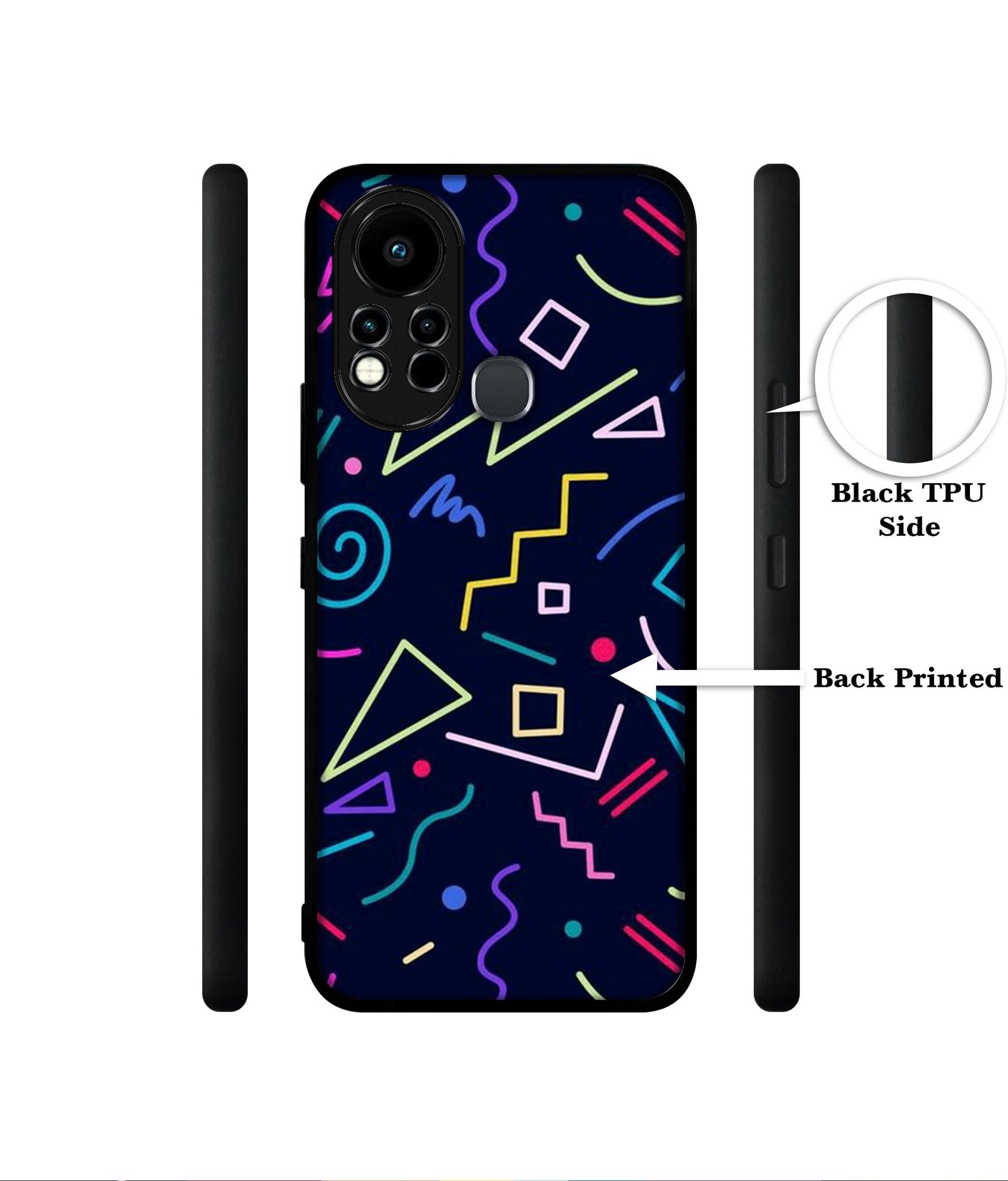 Retro Abstract Designer 2D Printed Back Case Cover for Infinix Note 11s 4G / Note 11 Pro 4G