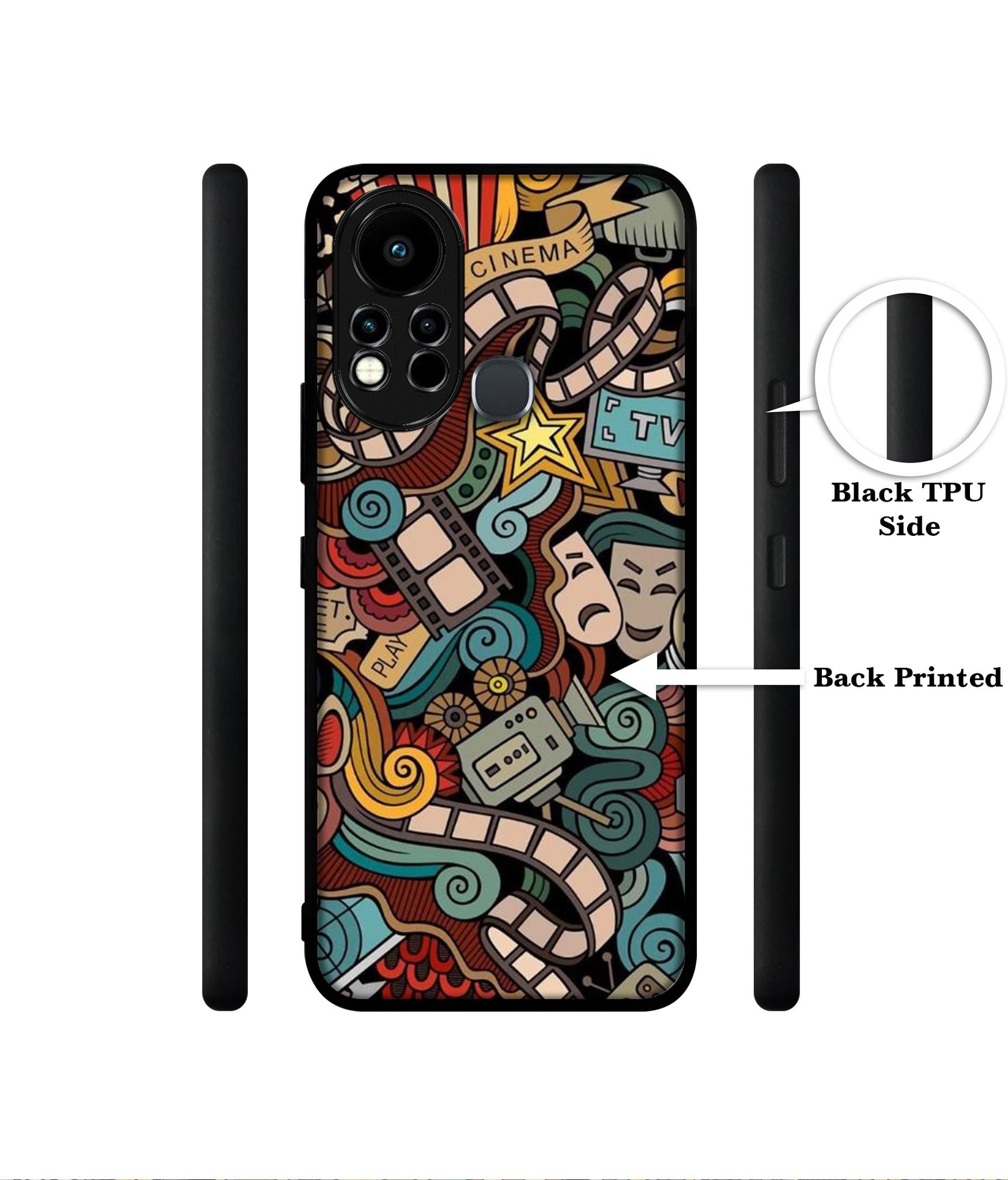 Movies Designer 2D Printed Back Case Cover for Infinix Note 11s 4G / Note 11 Pro 4G