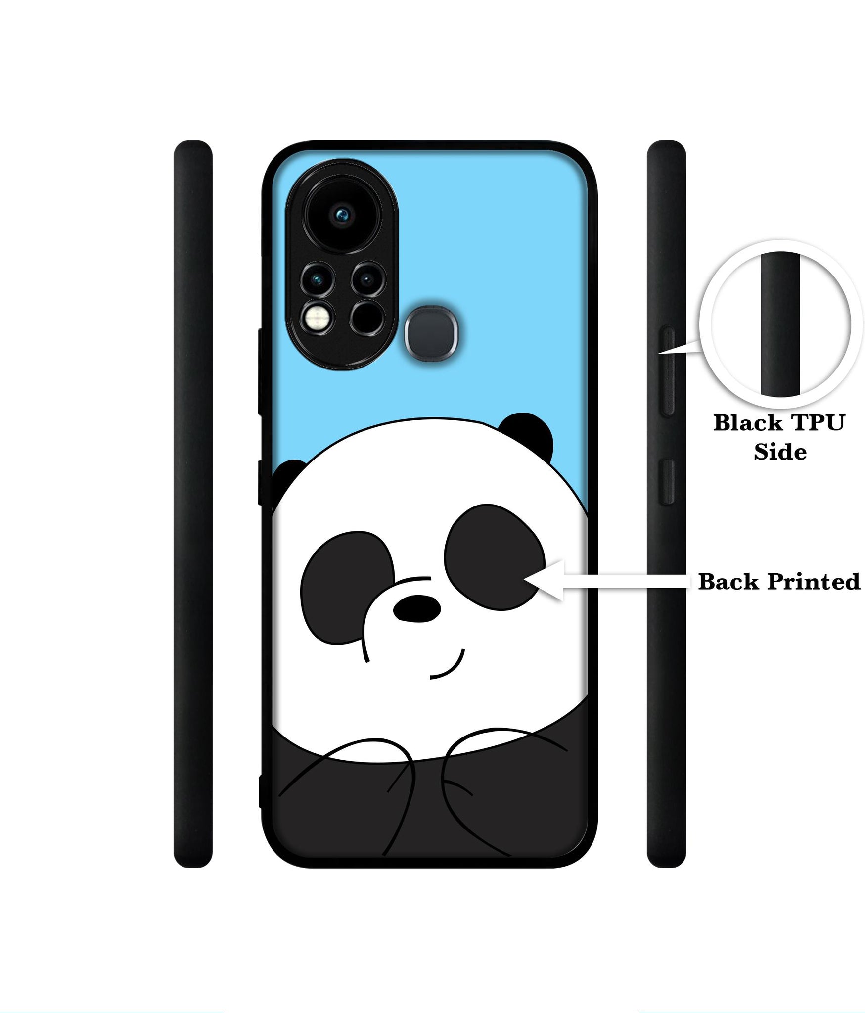 Cute Panda Designer 2D Printed Back Case Cover for Infinix Note 11s 4G / Note 11 Pro 4G