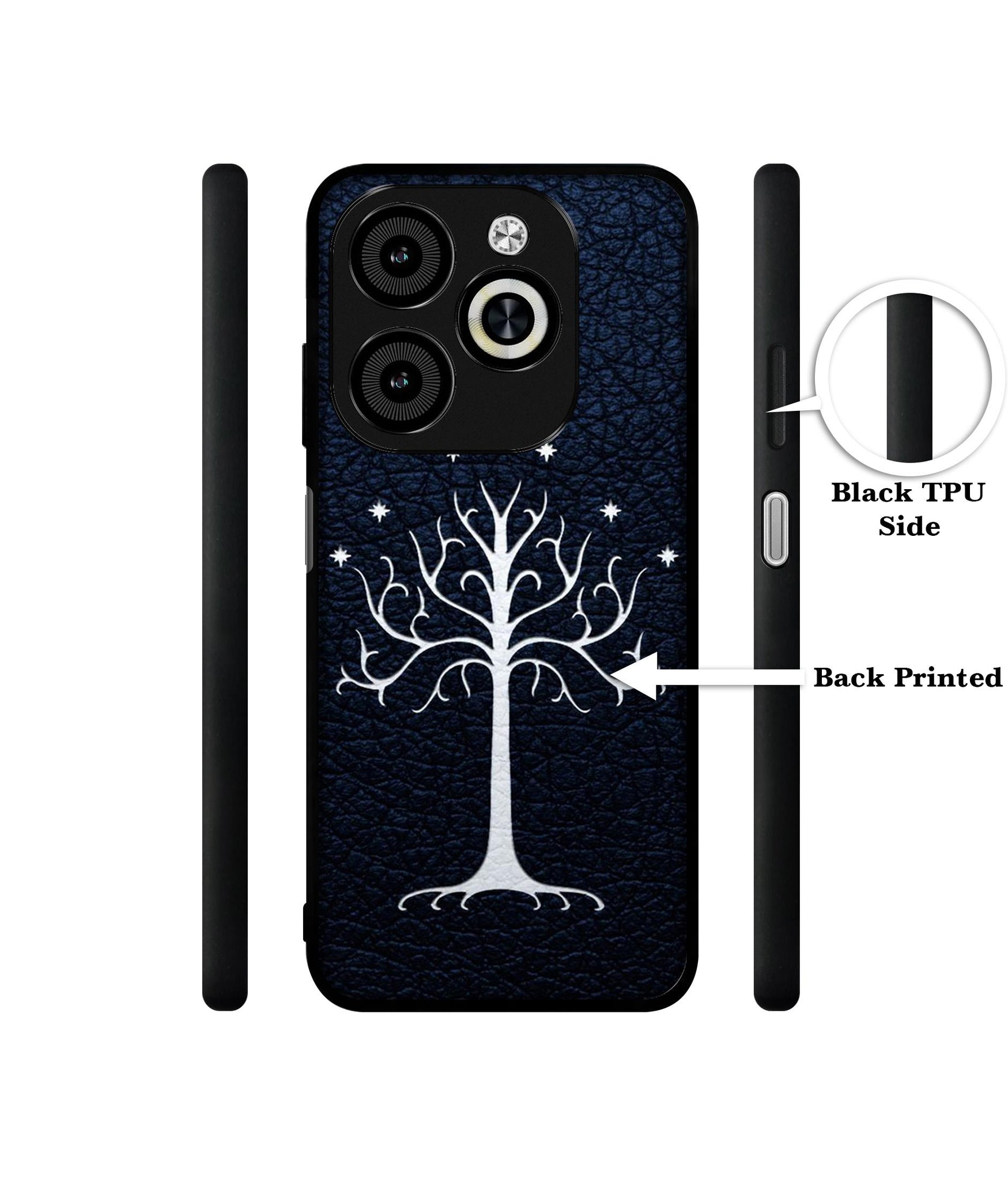 Magic Tree Pattern Designer 2D Printed Back Case Cover for Infinix Smart 8 / Smart 8 HD / Spark 20 / 20C / Itel P55 4G