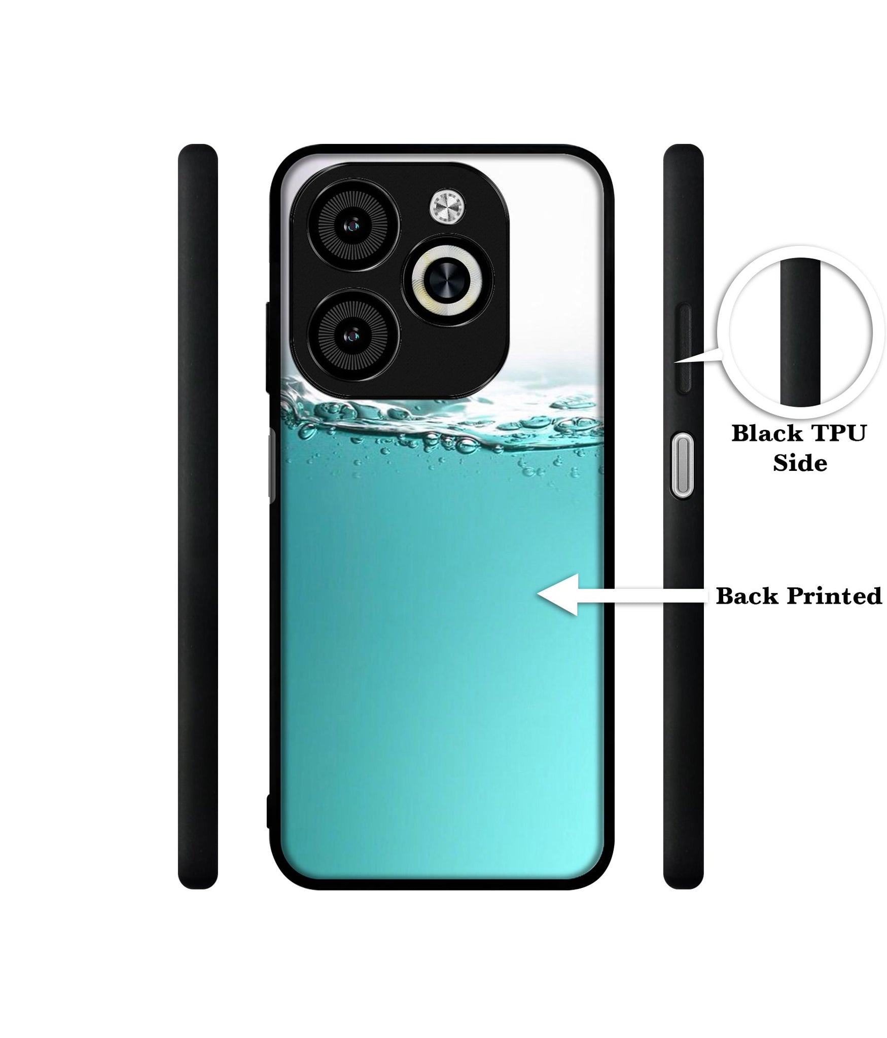 Half Fill Designer 2D Printed Back Case Cover for Infinix Smart 8 / Smart 8 HD / Spark 20 / 20C / Itel P55 4G