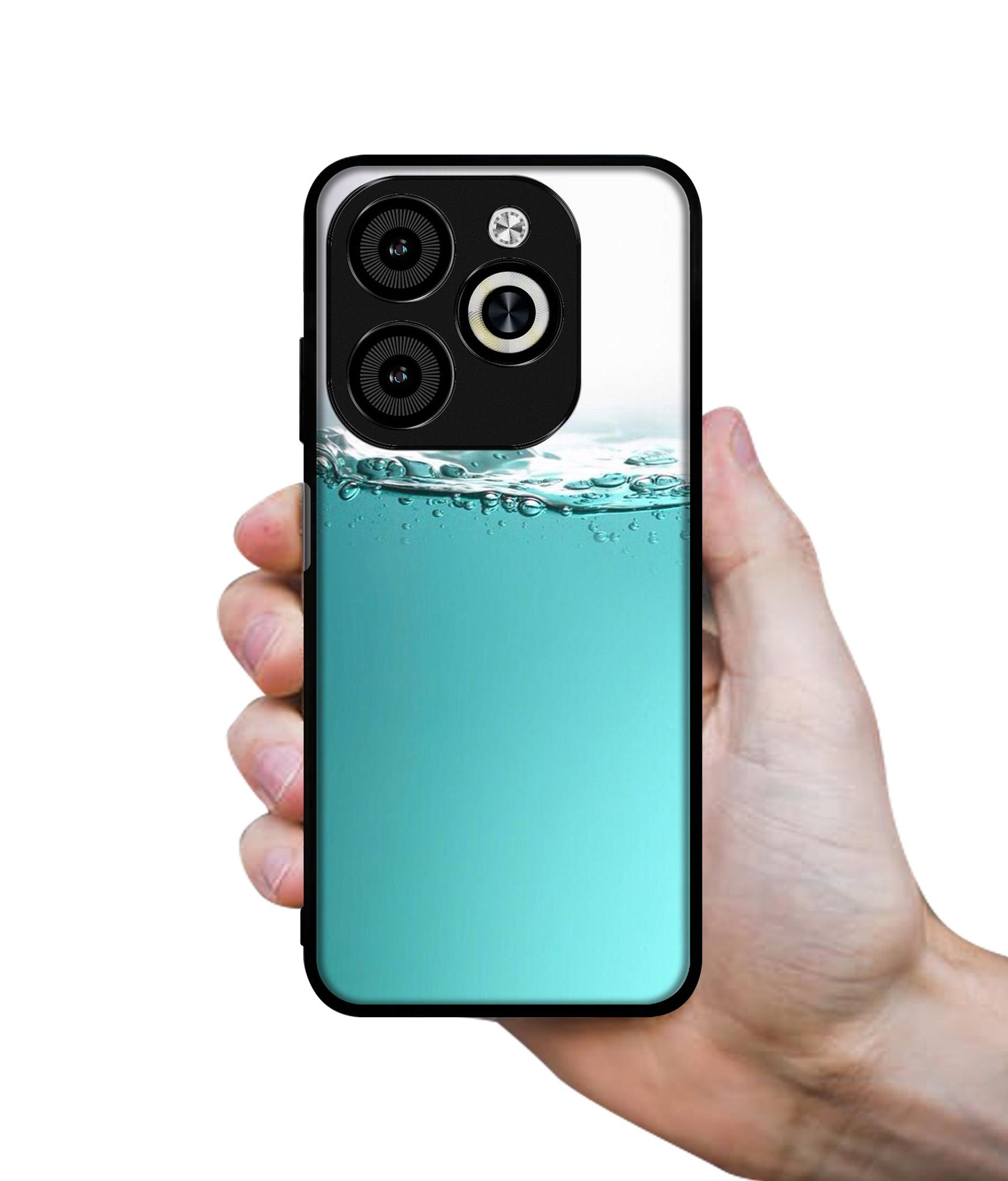 Half Fill Designer 2D Printed Back Case Cover for Infinix Smart 8 / Smart 8 HD / Spark 20 / 20C / Itel P55 4G