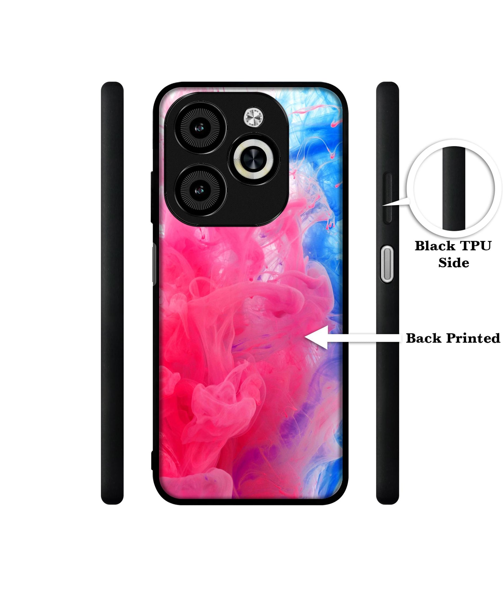 Fractal Paint Designer 2D Printed Back Case Cover for Infinix Smart 8 / Smart 8 HD / Spark 20 / 20C / Itel P55 4G