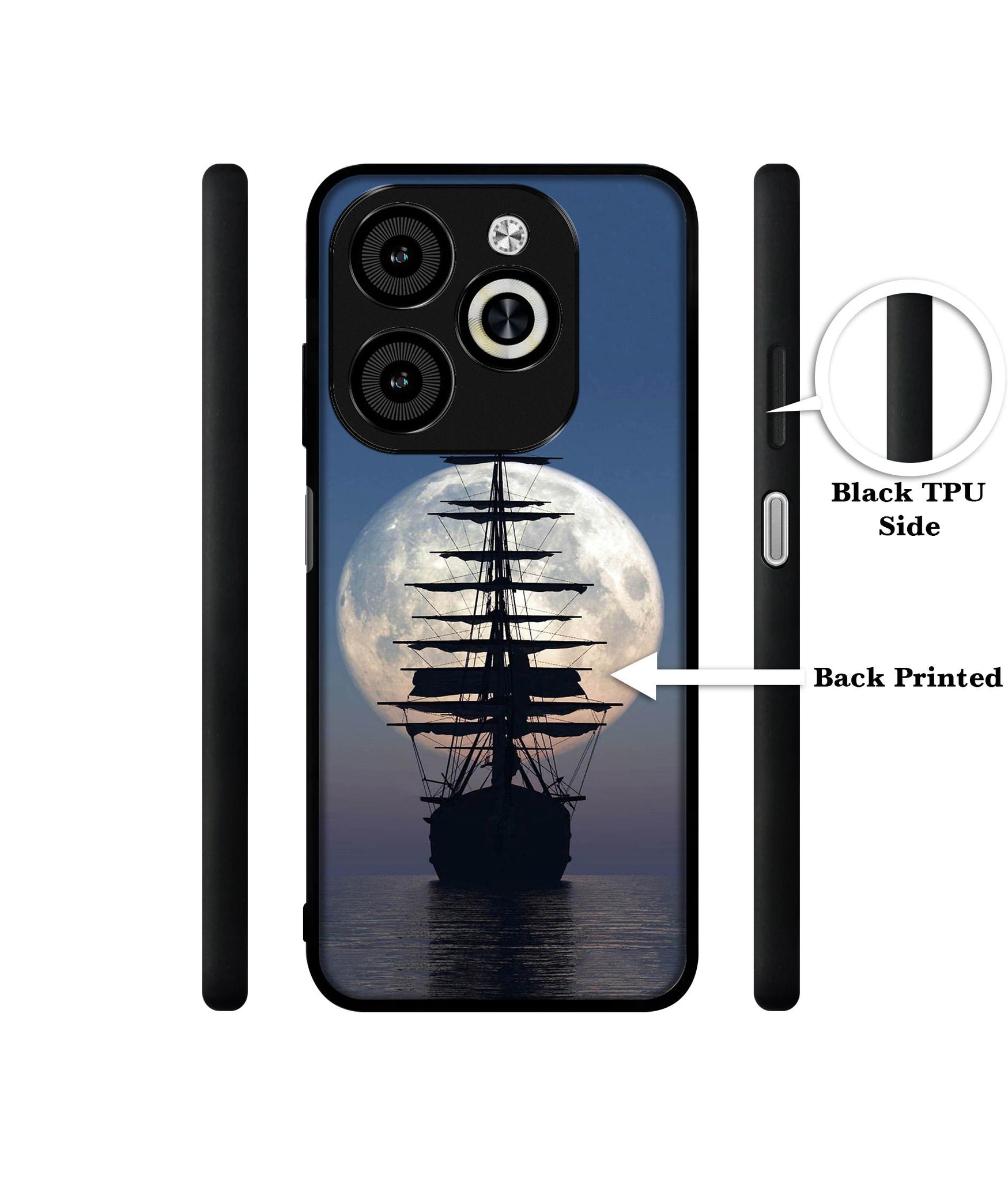 Sea Sunset Designer 2D Printed Back Case Cover for Infinix Smart 8 / Smart 8 HD / Spark 20 / 20C / Itel P55 4G