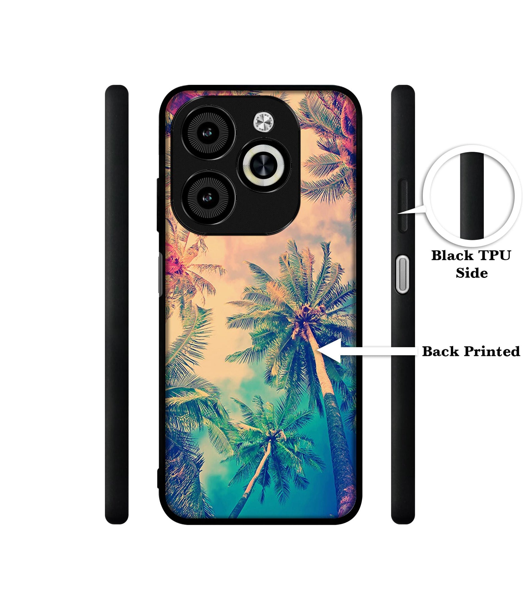 Trees Designer 2D Printed Back Case Cover for Infinix Smart 8 / Smart 8 HD / Spark 20 / 20C / Itel P55 4G