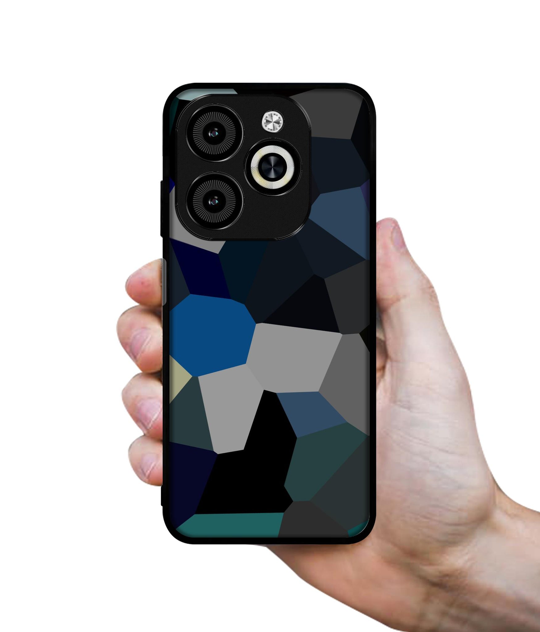 Mathematical Shape Designer 2D Printed Back Case Cover for Infinix Smart 8 / Smart 8 HD / Spark 20 / 20C / Itel P55 4G