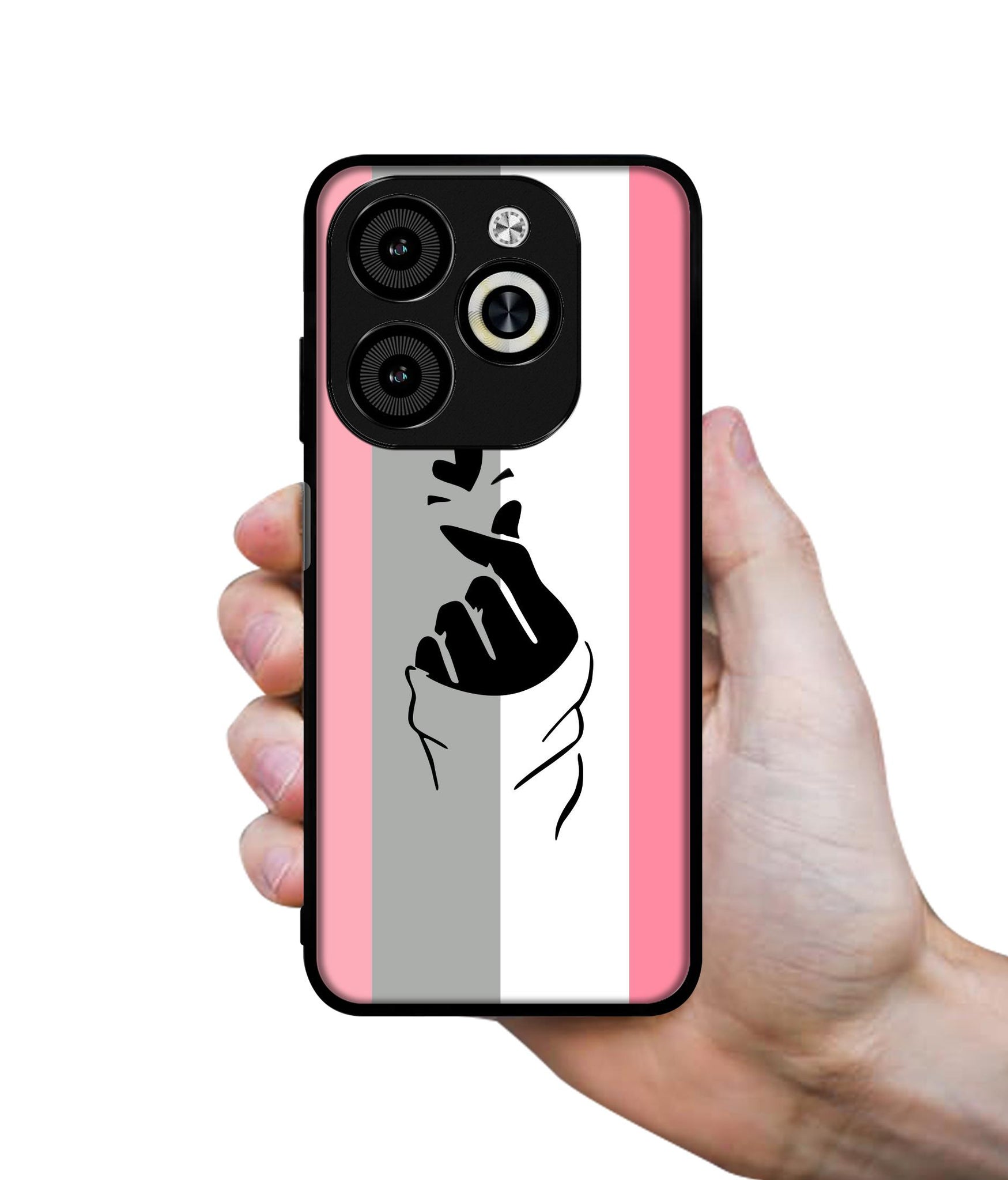 Cute Mini Love Designer 2D Printed Back Case Cover for Infinix Smart 8 / Smart 8 HD / Spark 20 / 20C / Itel P55 4G