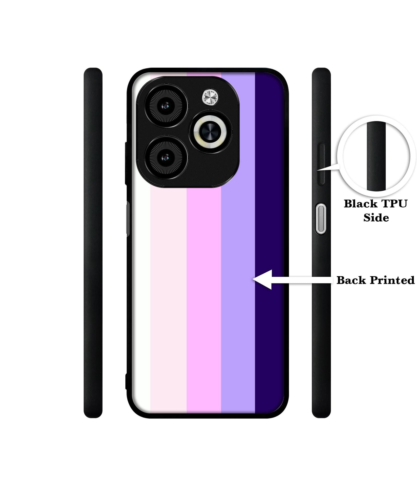 Pink and Purple Lines Designer 2D Printed Back Case Cover for Infinix Smart 8 / Smart 8 HD / Spark 20 / 20C / Itel P55 4G
