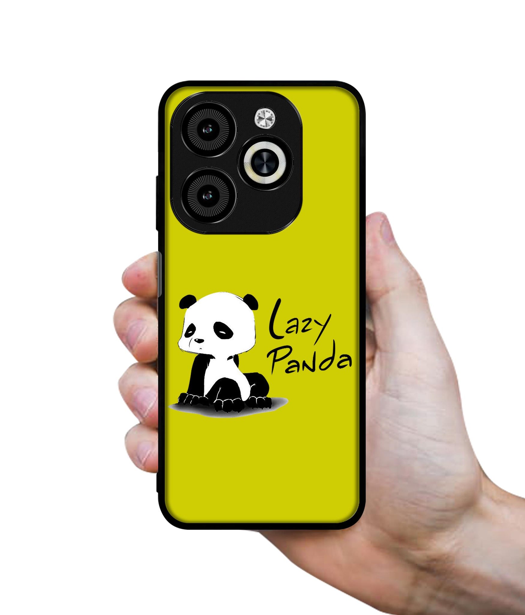Lazy Panda Designer 2D Printed Back Case Cover for Infinix Smart 8 / Smart 8 HD / Spark 20 / 20C / Itel P55 4G