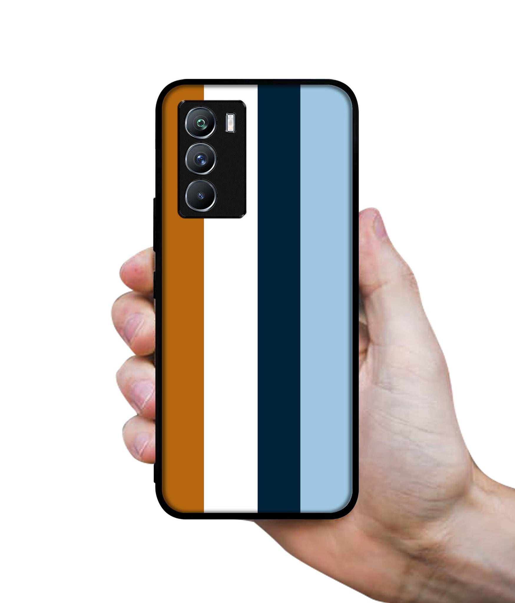 Color Stripes Designer 2D Printed Back Case Cover for iQOO 9 SE 5G / Neo 5s 5G