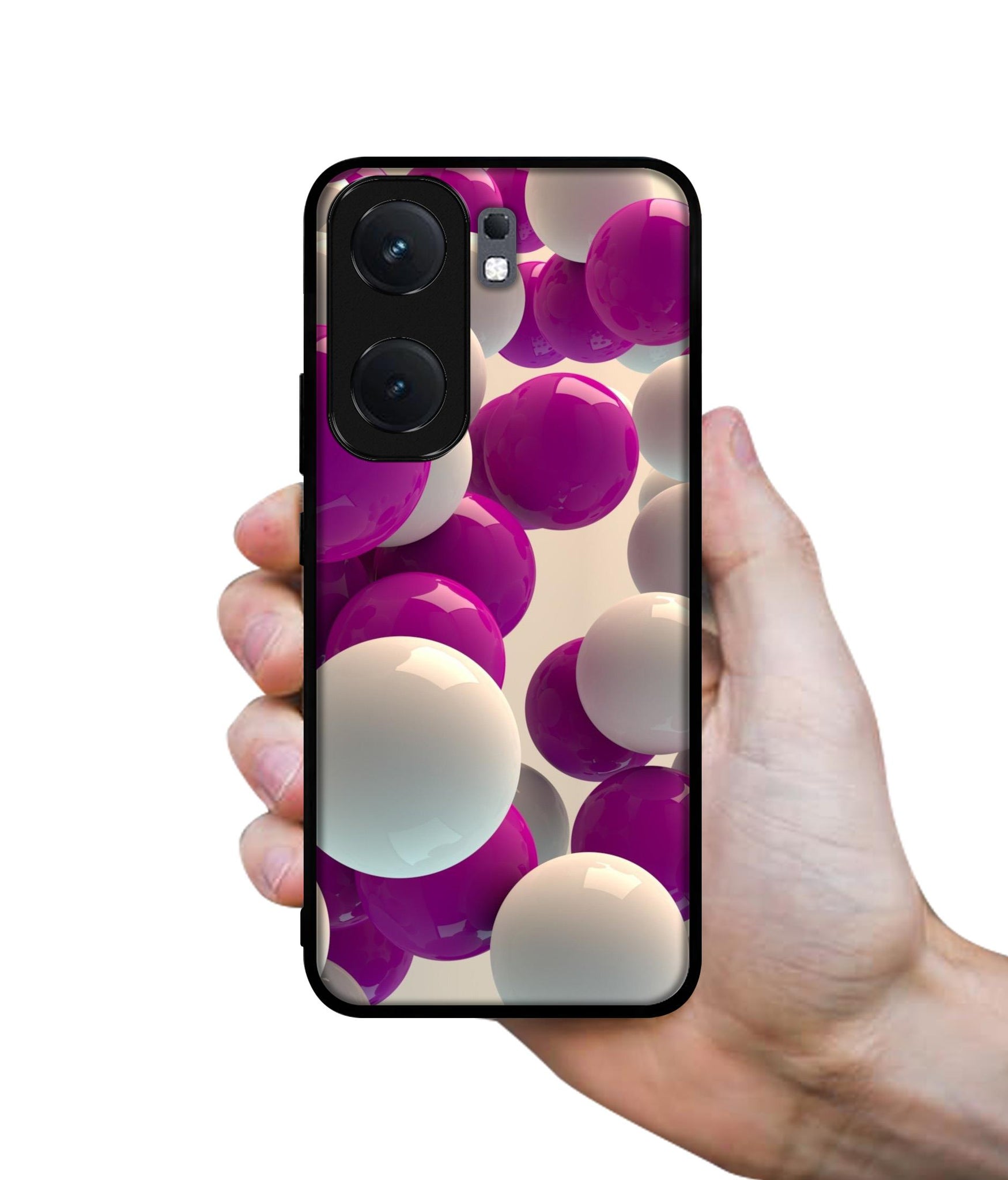 3D Balloons Designer 2D Printed Back Case Cover for iQOO Neo 9 5G / Neo 9 Pro 5G