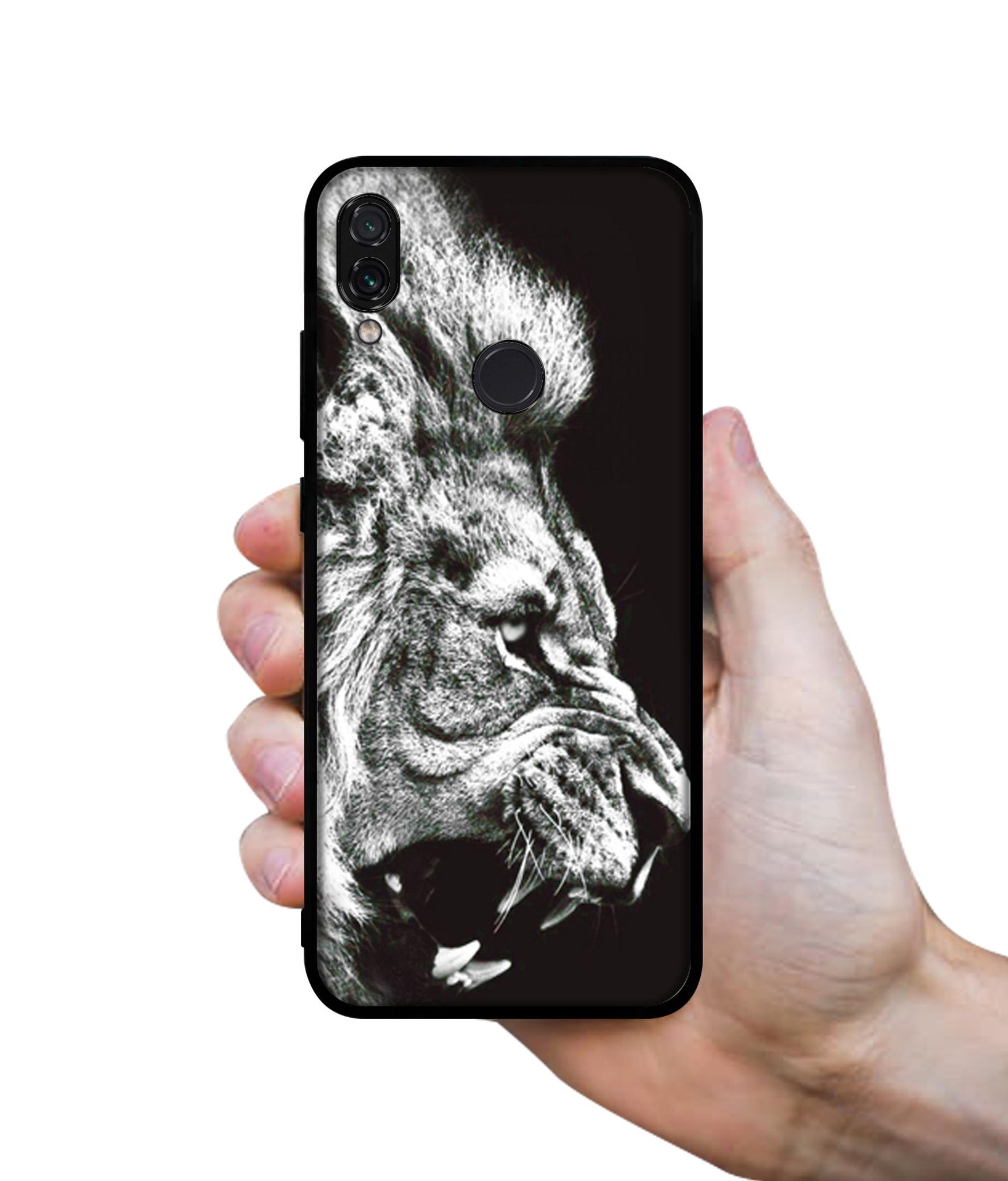 Angry Lion Designer 2D Printed Back Case Cover for Mi Redmi Note 7 4G / Note 7 Pro 4G / Note 7S 4G