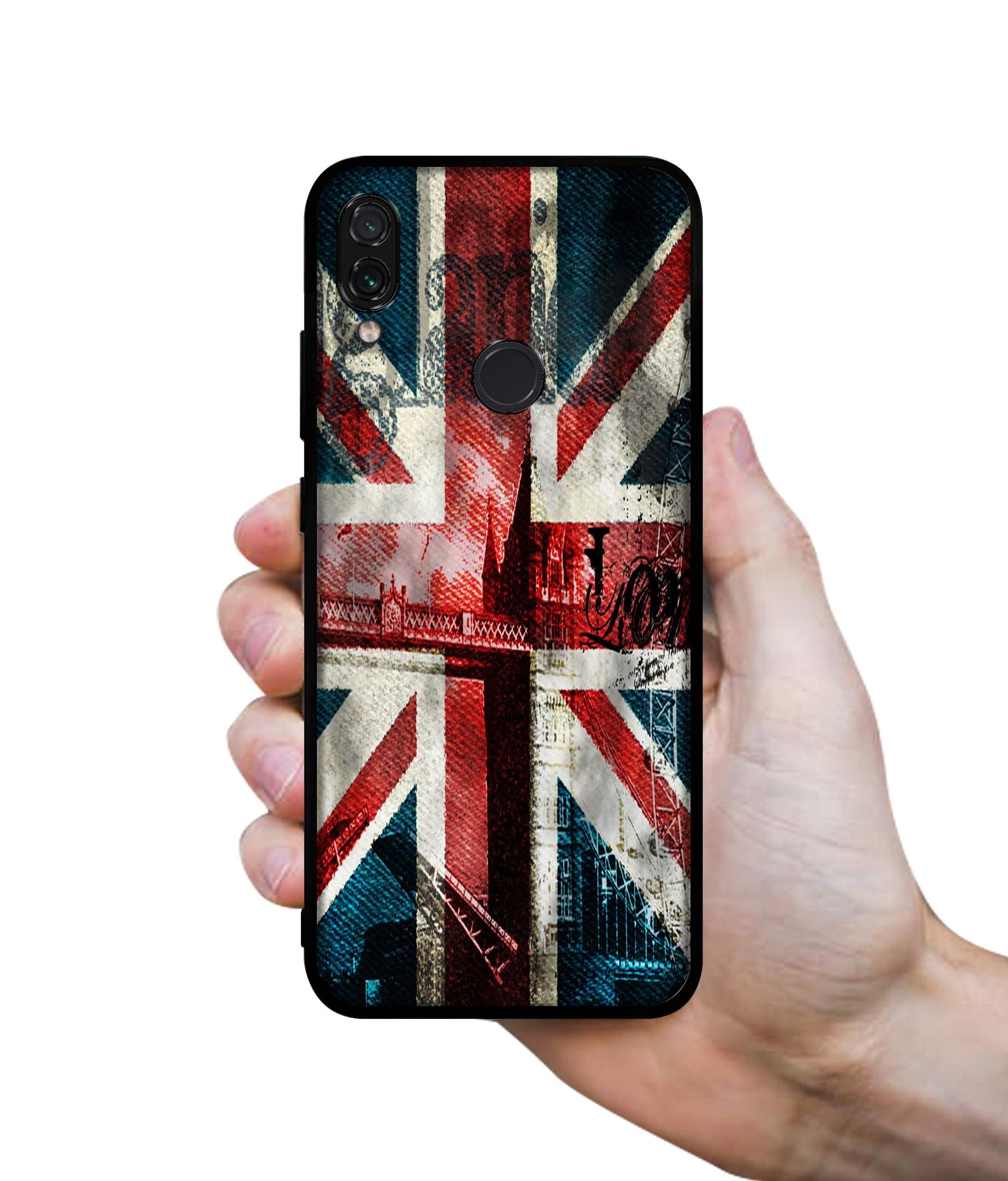 London Flag wallpaper Designer 2D Printed Back Case Cover for Mi Redmi Note 7 4G / Note 7 Pro 4G / Note 7S 4G