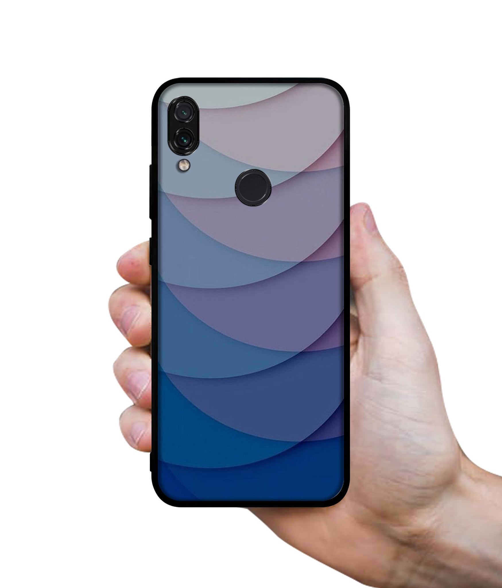 Waves Pattern Print Designer 2D Printed Back Case Cover for Mi Redmi Note 7 4G / Note 7 Pro 4G / Note 7S 4G