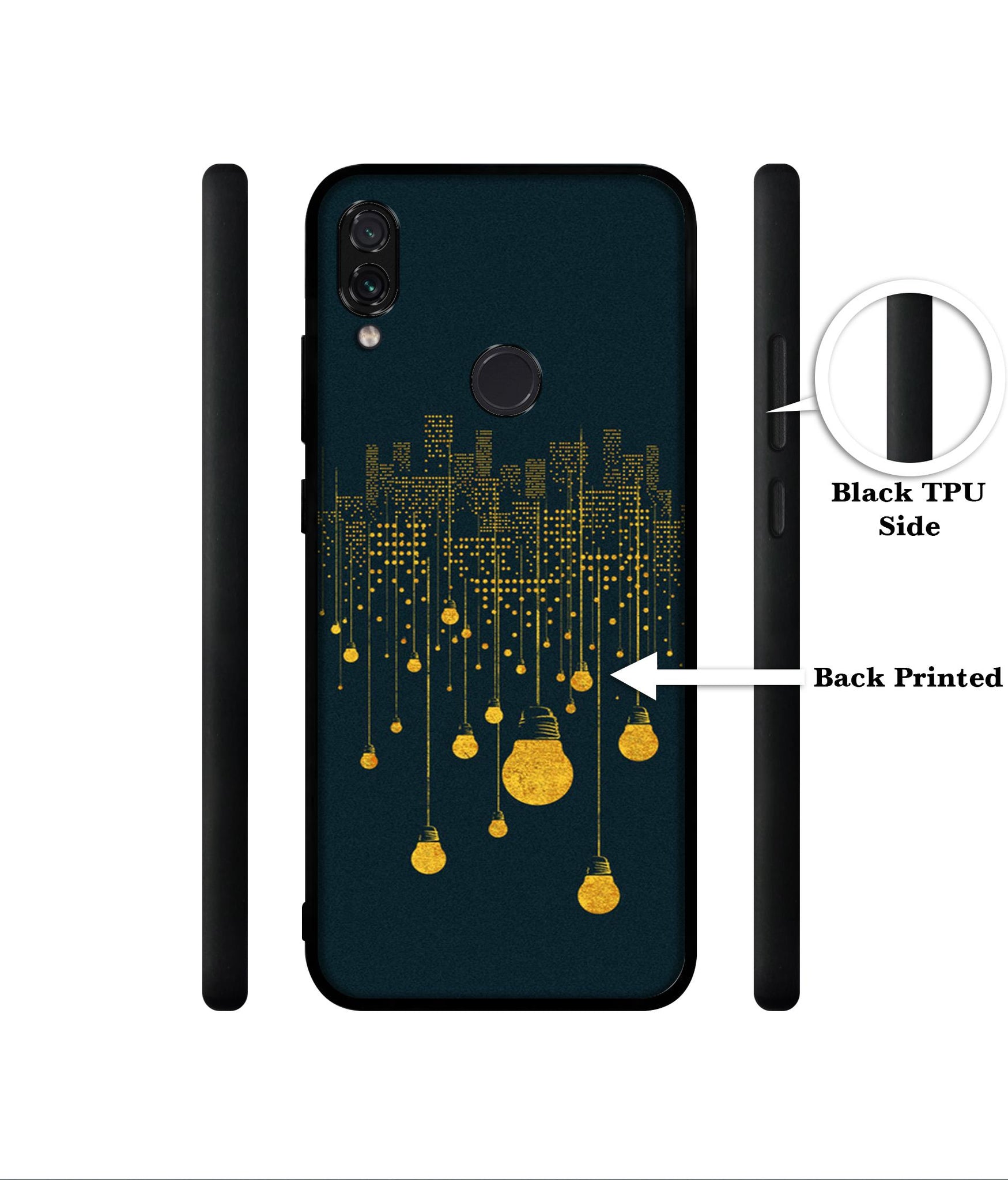 City Light Pattern Designer 2D Printed Back Case Cover for Mi Redmi Note 7 4G / Note 7 Pro 4G / Note 7S 4G