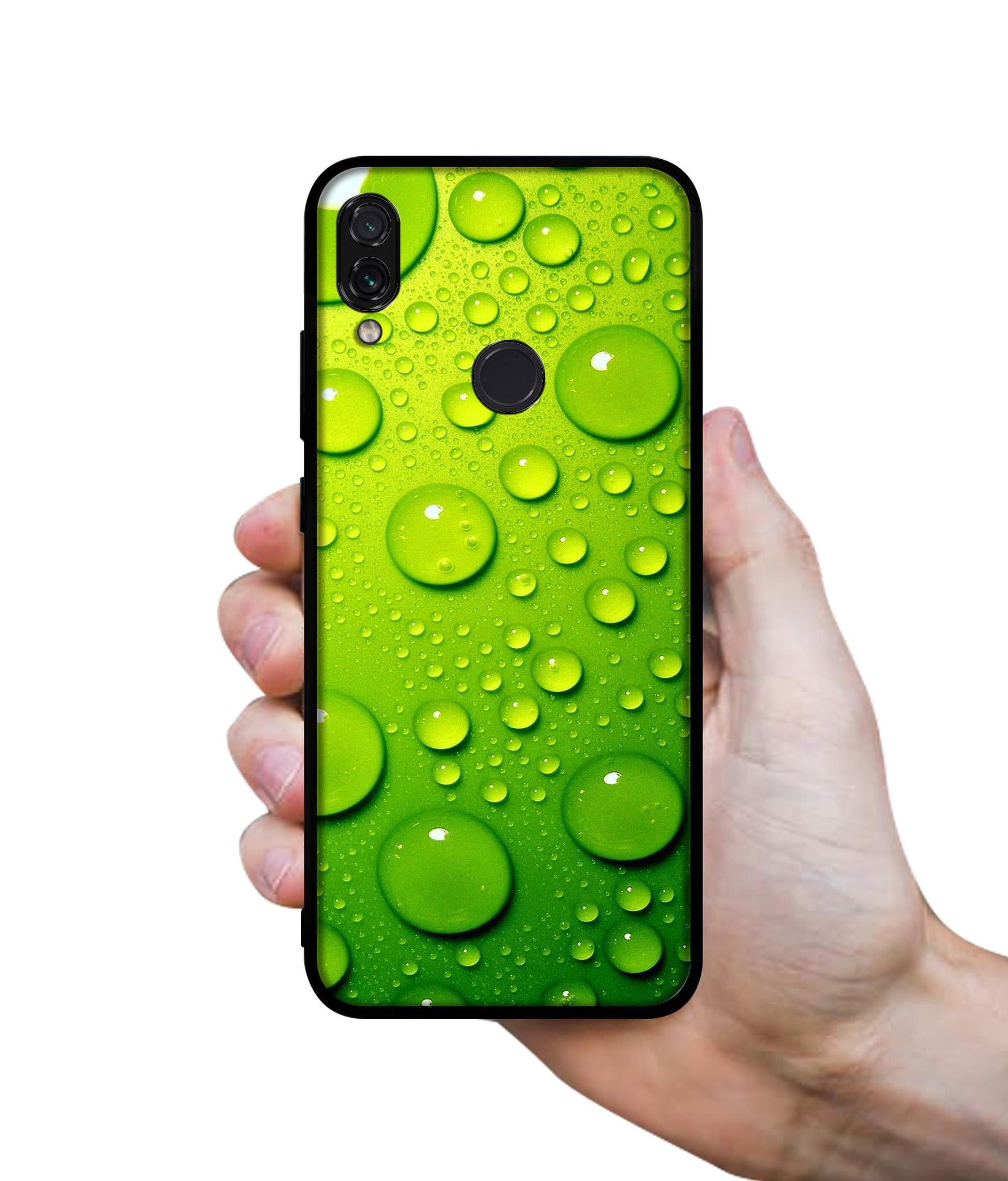 Green Bubbles Designer 2D Printed Back Case Cover for Mi Redmi Note 7 4G / Note 7 Pro 4G / Note 7S 4G