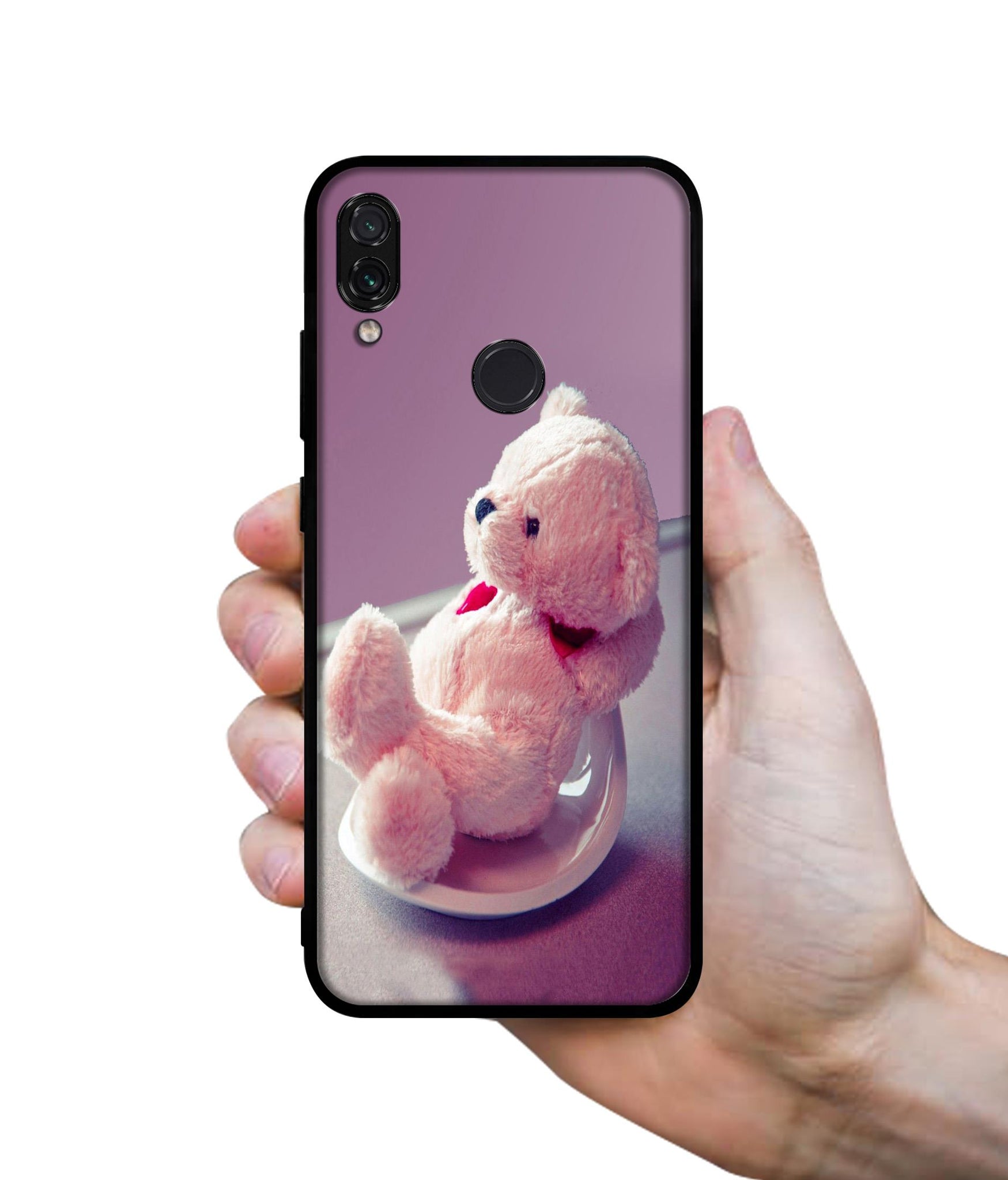 Cute Teddy Bear Designer 2D Printed Back Case Cover for Mi Redmi Note 7 4G / Note 7 Pro 4G / Note 7S 4G