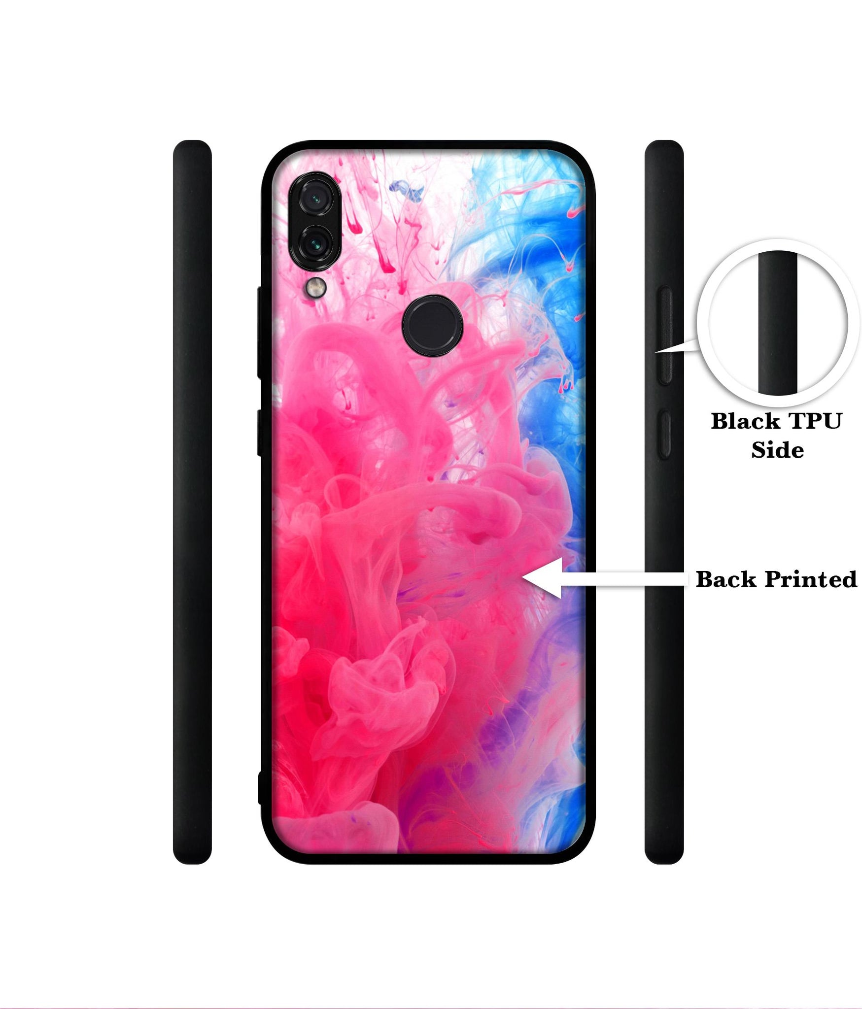 Fractal Paint Designer 2D Printed Back Case Cover for Mi Redmi Note 7 4G / Note 7 Pro 4G / Note 7S 4G