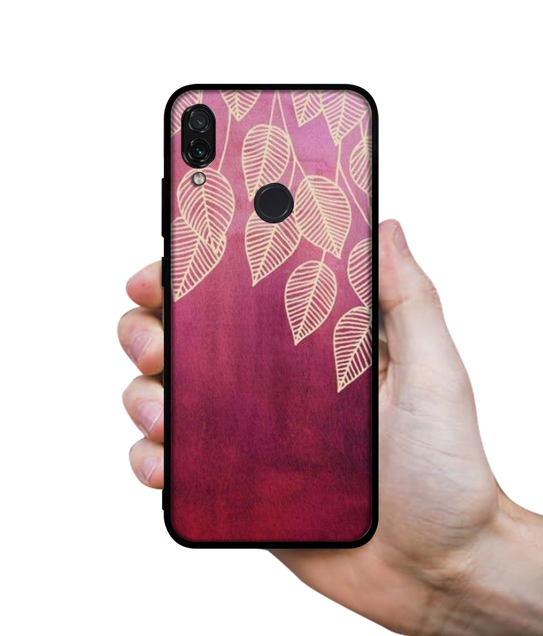 Leaf Pattern Designer 2D Printed Back Case Cover for Mi Redmi Note 7 4G / Note 7 Pro 4G / Note 7S 4G