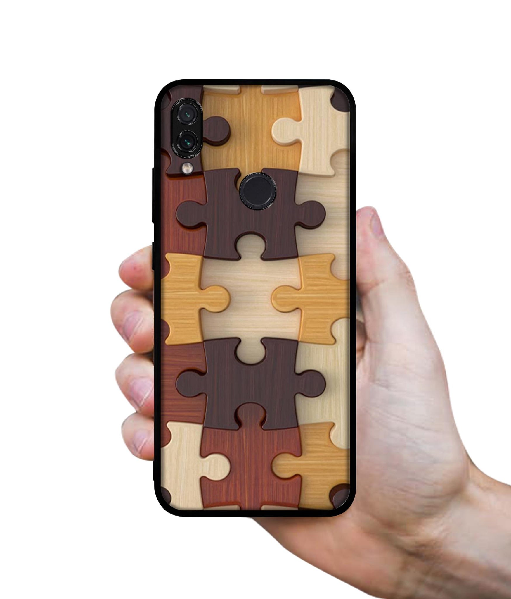 Puzzle Pattern Designer 2D Printed Back Case Cover for Mi Redmi Note 7 4G / Note 7 Pro 4G / Note 7S 4G