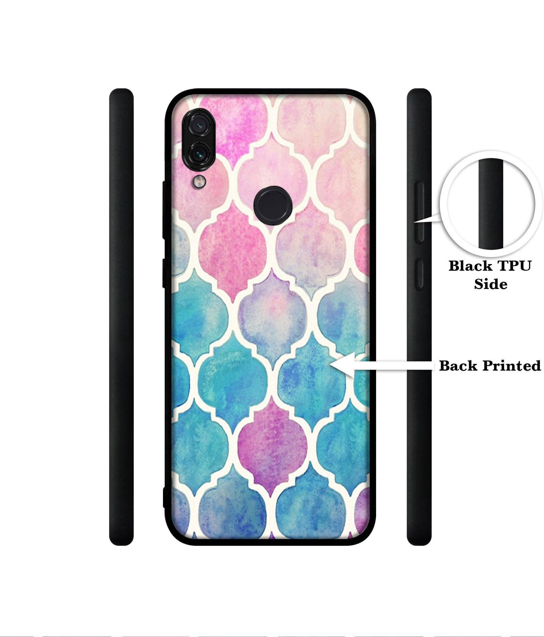 Patterns Art Designer 2D Printed Back Case Cover for Mi Redmi Note 7 4G / Note 7 Pro 4G / Note 7S 4G