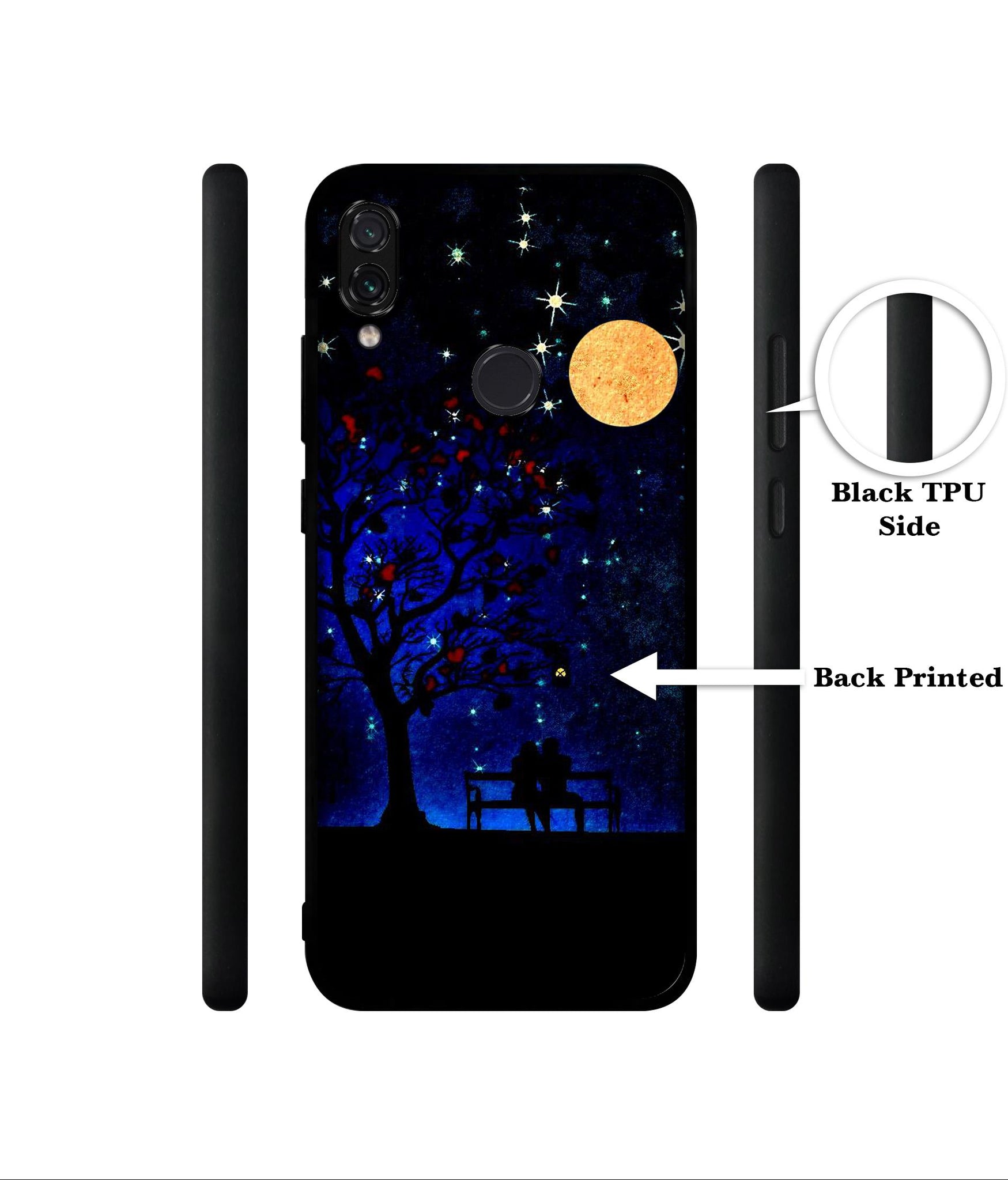 Blue Sky Designer 2D Printed Back Case Cover for Mi Redmi Note 7 4G / Note 7 Pro 4G / Note 7S 4G