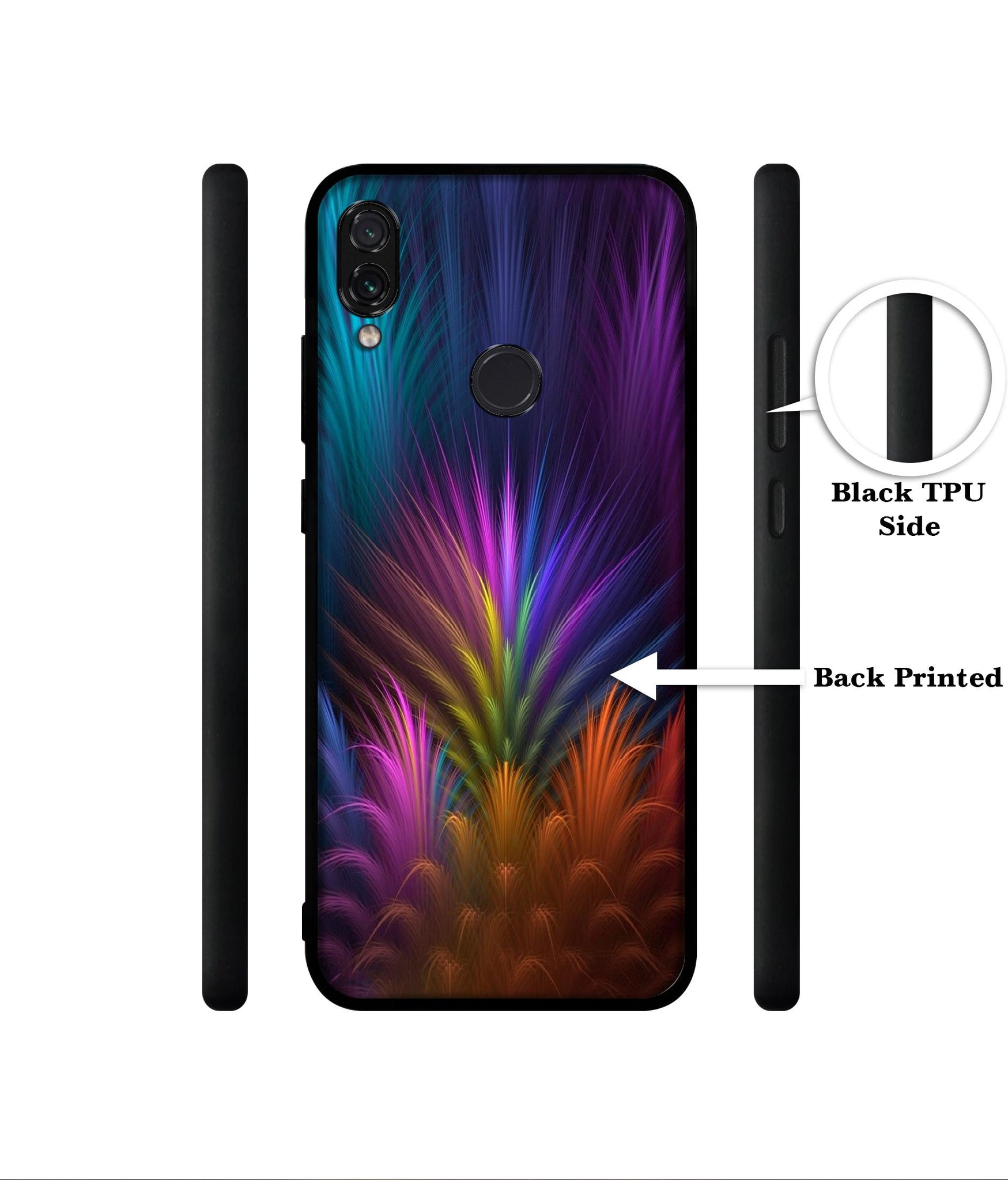 Multicoloured Designer 2D Printed Back Case Cover for Mi Redmi Note 7 4G / Note 7 Pro 4G / Note 7S 4G