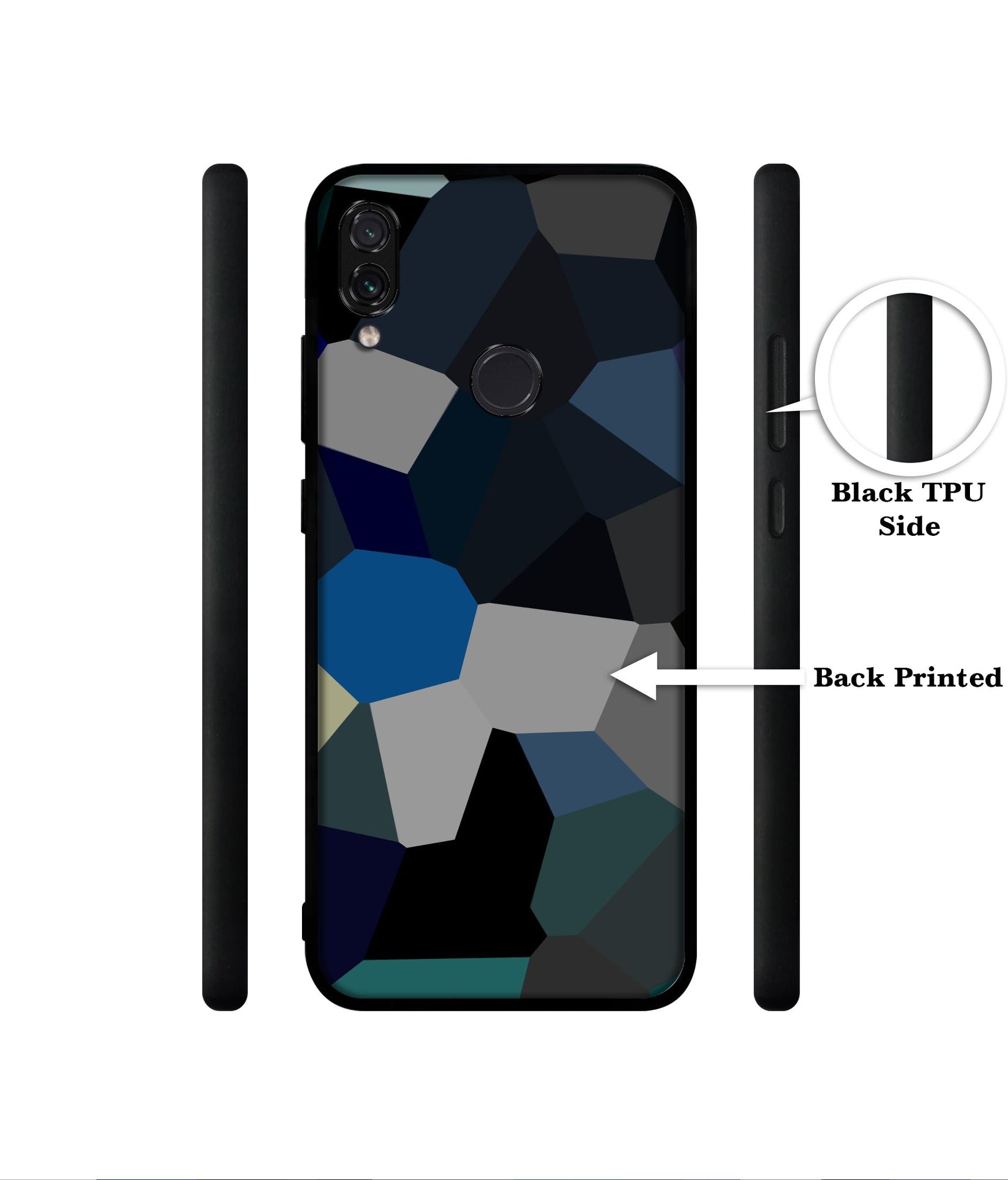 Mathematical Shape Designer 2D Printed Back Case Cover for Mi Redmi Note 7 4G / Note 7 Pro 4G / Note 7S 4G