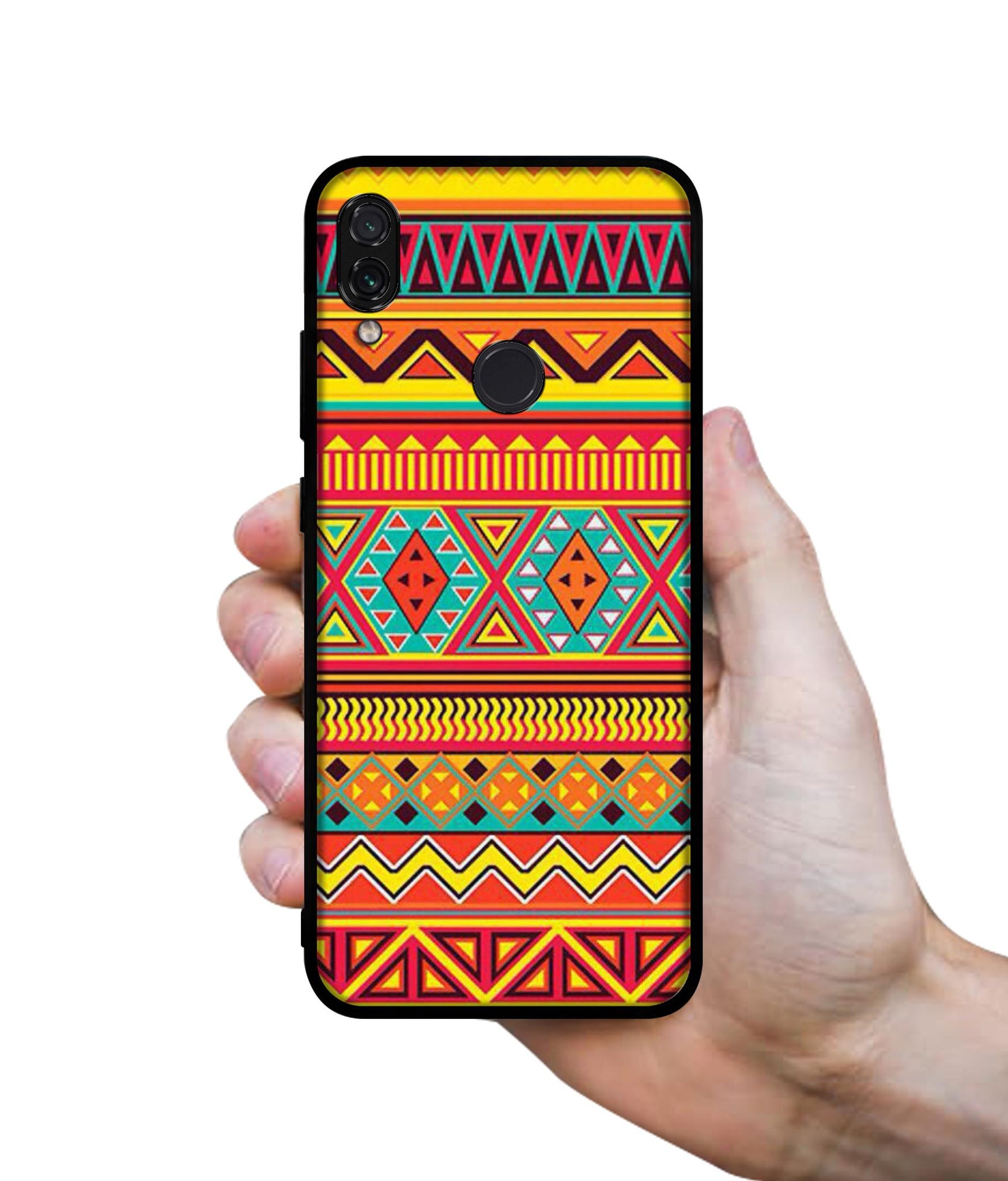 Artistic Rangoli Designer 2D Printed Back Case Cover for Mi Redmi Note 7 4G / Note 7 Pro 4G / Note 7S 4G