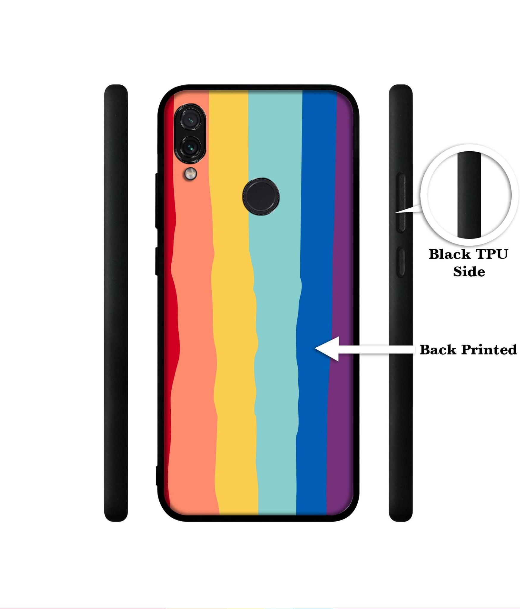 Rainbow Designer 2D Printed Back Case Cover for Mi Redmi Note 7 4G / Note 7 Pro 4G / Note 7S 4G