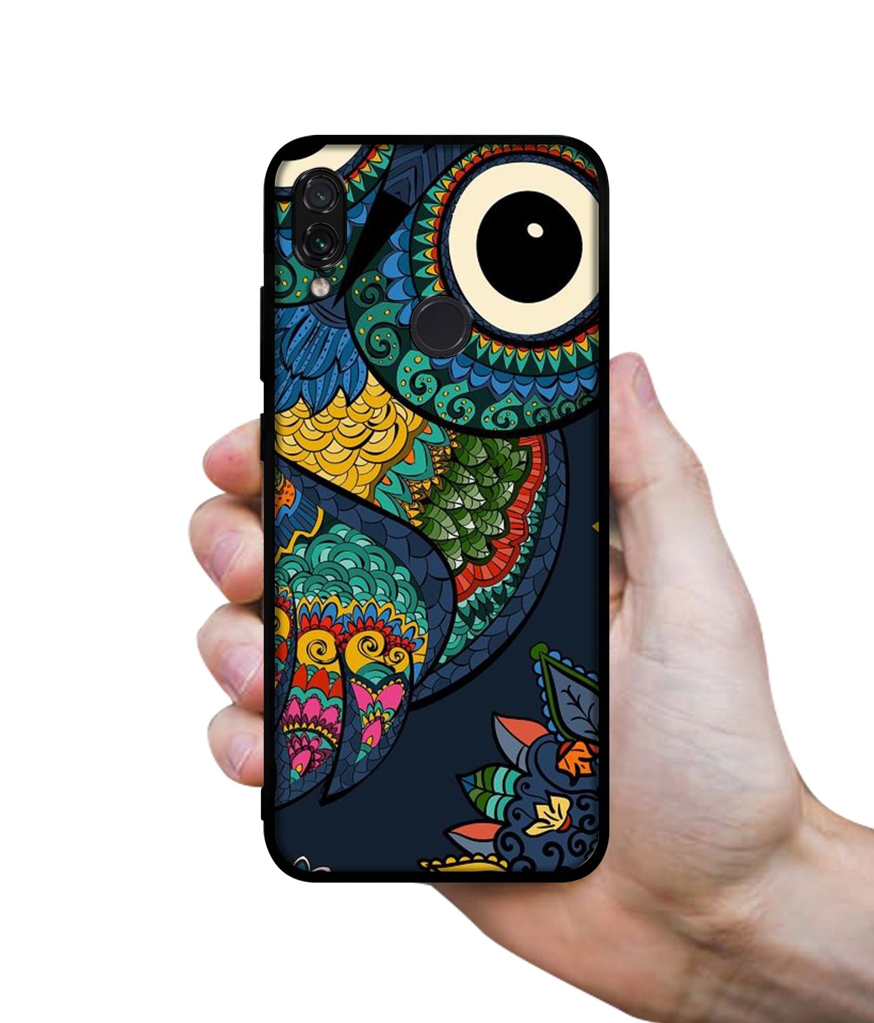 Owl Illustration Designer 2D Printed Back Case Cover for Mi Redmi Note 7 4G / Note 7 Pro 4G / Note 7S 4G